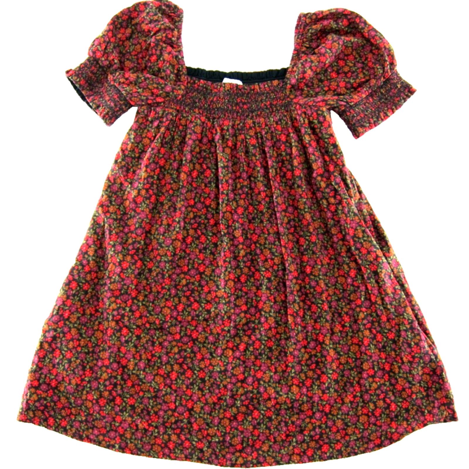 American Eagle Outfitters American Eagle Outfitters Dress M Pink Floral Puff Sleeve Smock Short Sleeve A-Line Shirt Dress Womens Size M / US 6-8 / IT 42-44 - 2 Thumbnail