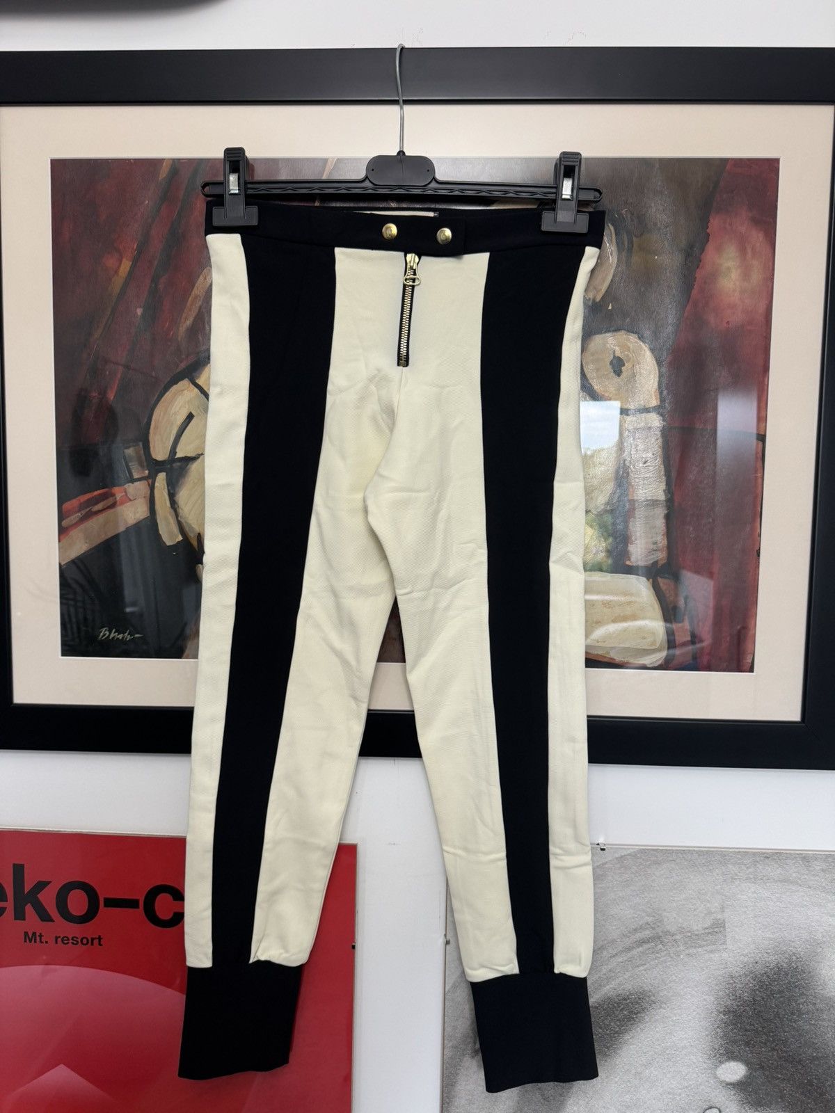 Marni FW12 MARNI Line Switching Stretch Pants Designer Luxury Rare Size 27" / US 4 / IT 40 - 1 Thumbnail