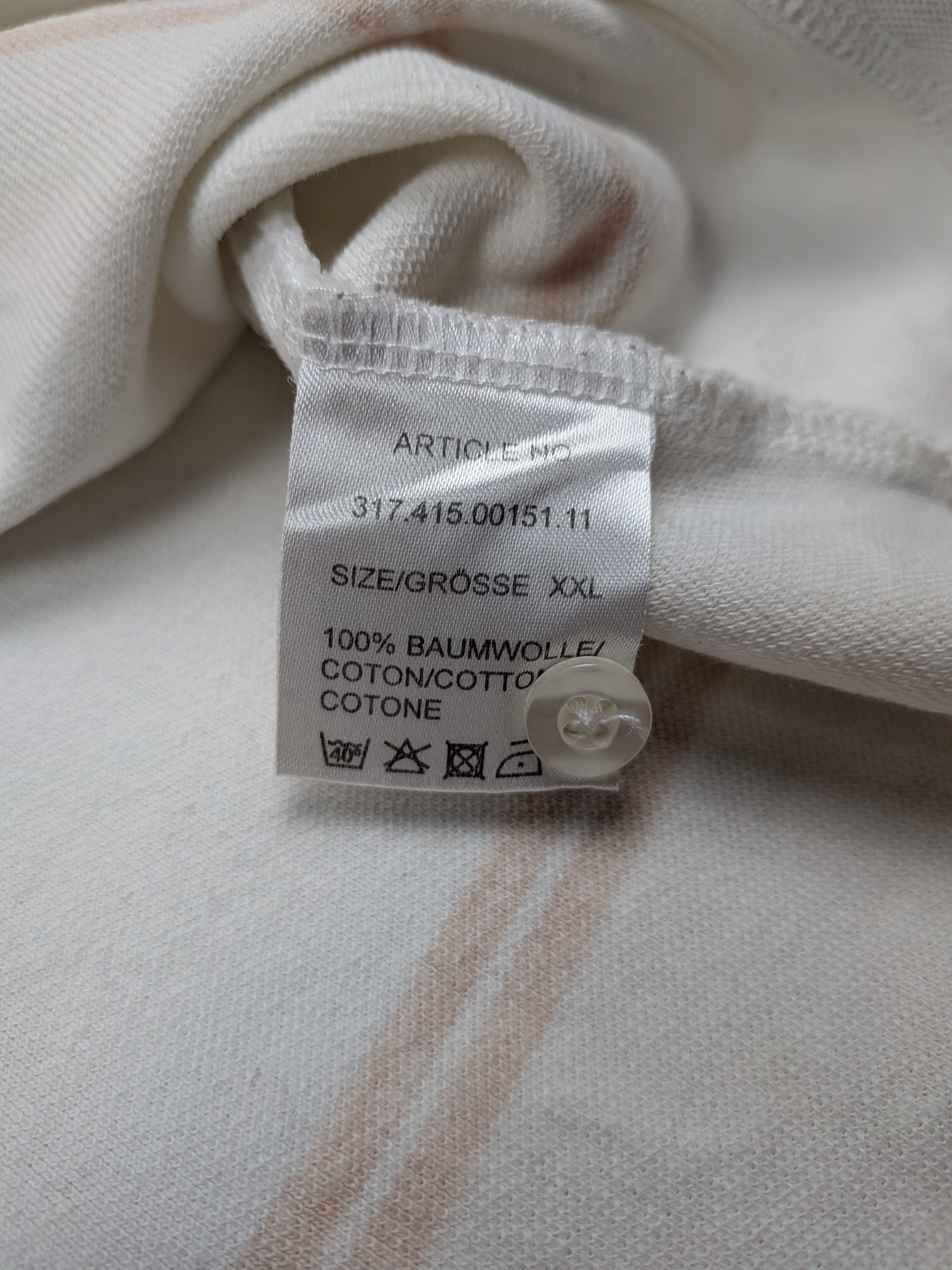 Roberto Cavalli Renato Cavalli Premium Cotton Striped Polo Shirt Size XL/XXL Size US XXL / EU 58 / 5 - 12 Thumbnail