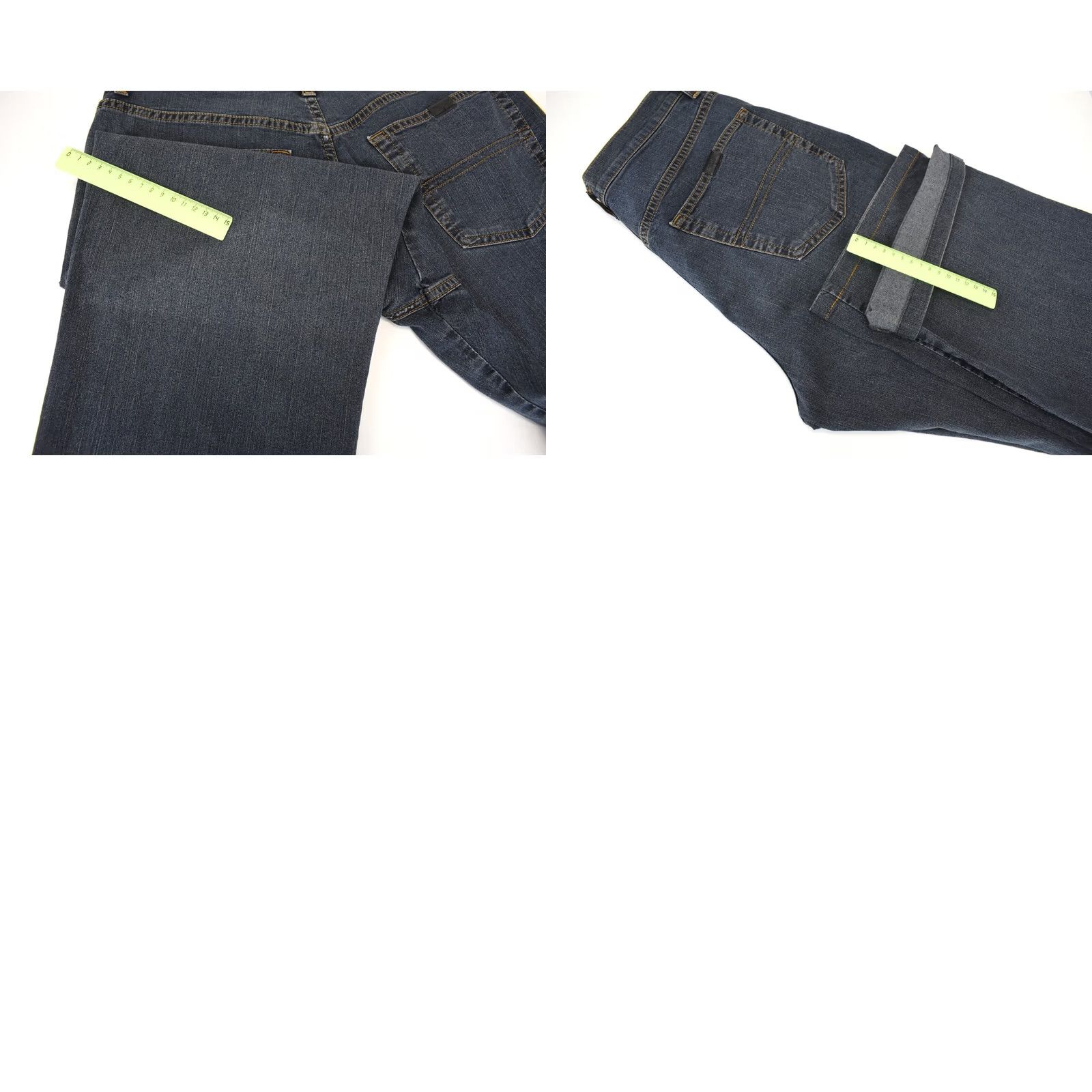 Trussardi TRUSSARDI JEANS Jeans Men's UK 34 Regular Fit Zip Fly Denim Dark Blue Size US 34 / EU 50 - 8 Thumbnail