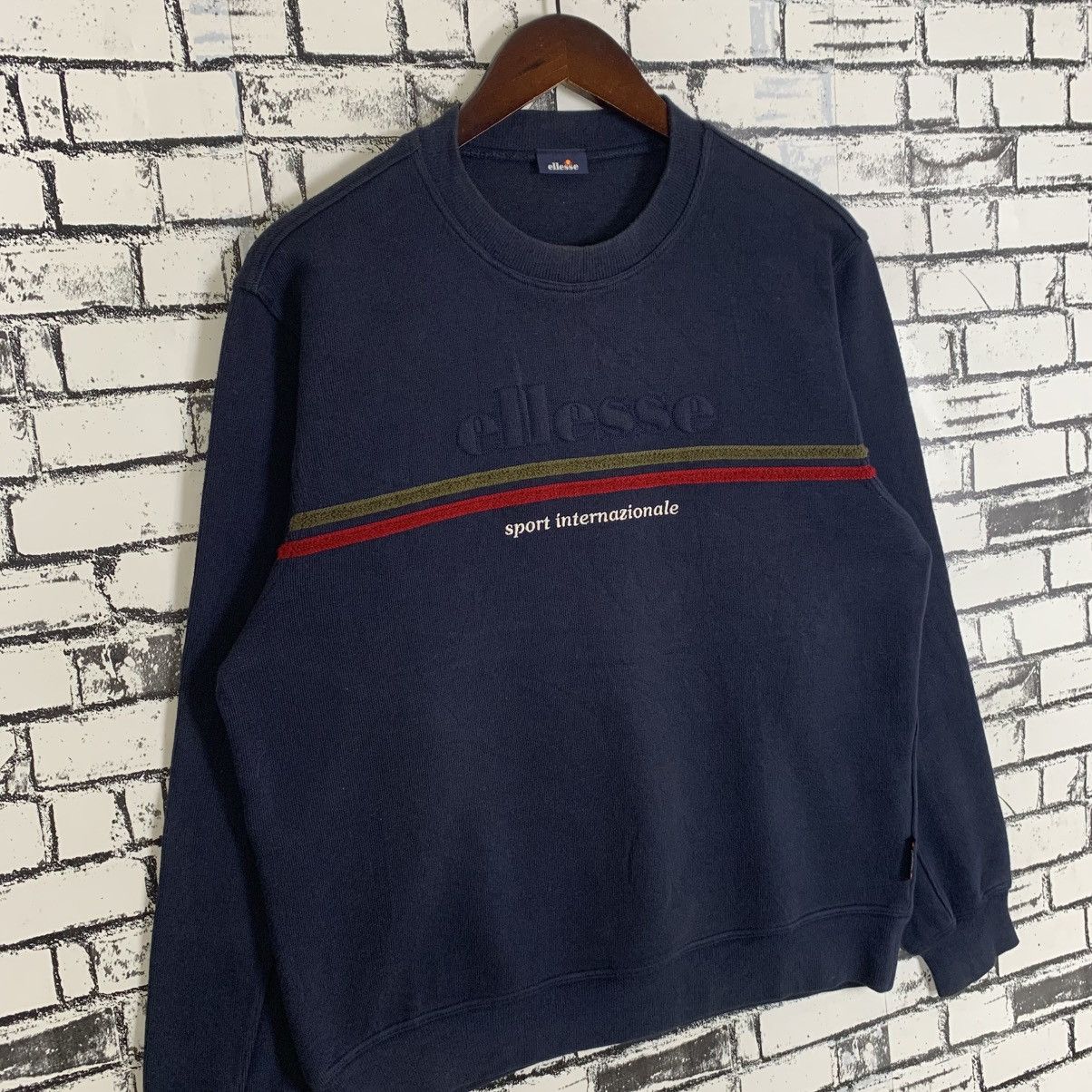 Designer × Ellesse × Vintage Ellesse Italian Sport Apparel Company Sweatshirt Crewneck Size US M / EU 48-50 / 2 - 3 Thumbnail