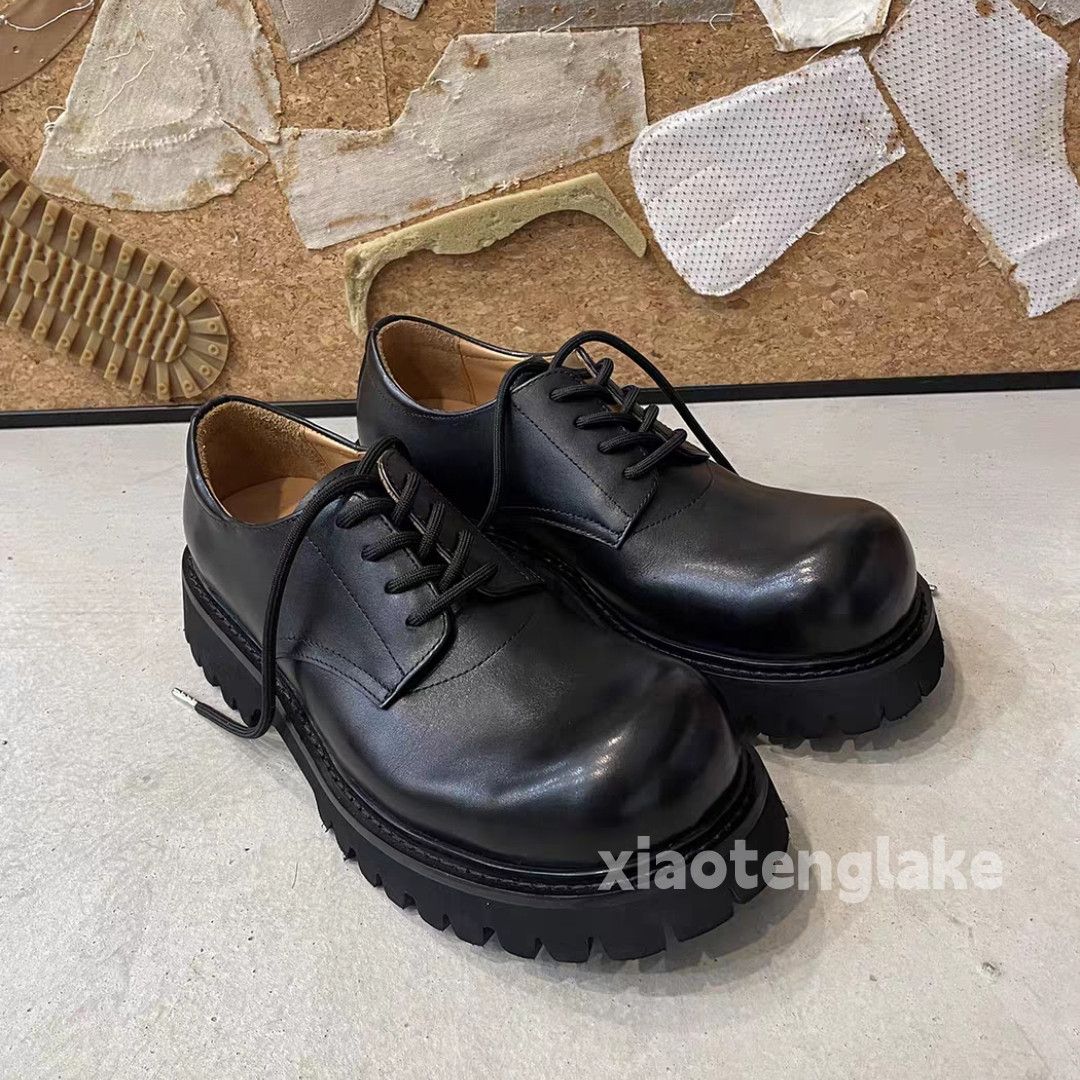 Vintage Unisex outdoor utility workwear carpenter y2k leather shoes Size US 11 / EU 44 - 4 Thumbnail