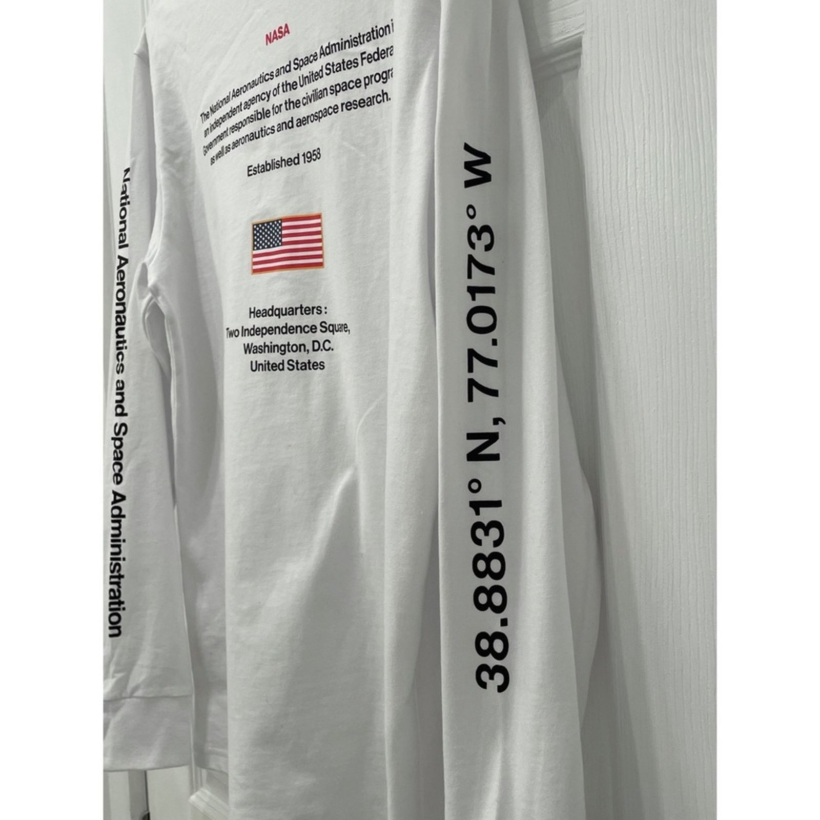 H&M H&M NASA Long Sleeve Shirt M Size US M / EU 48-50 / 2 - 4 Thumbnail