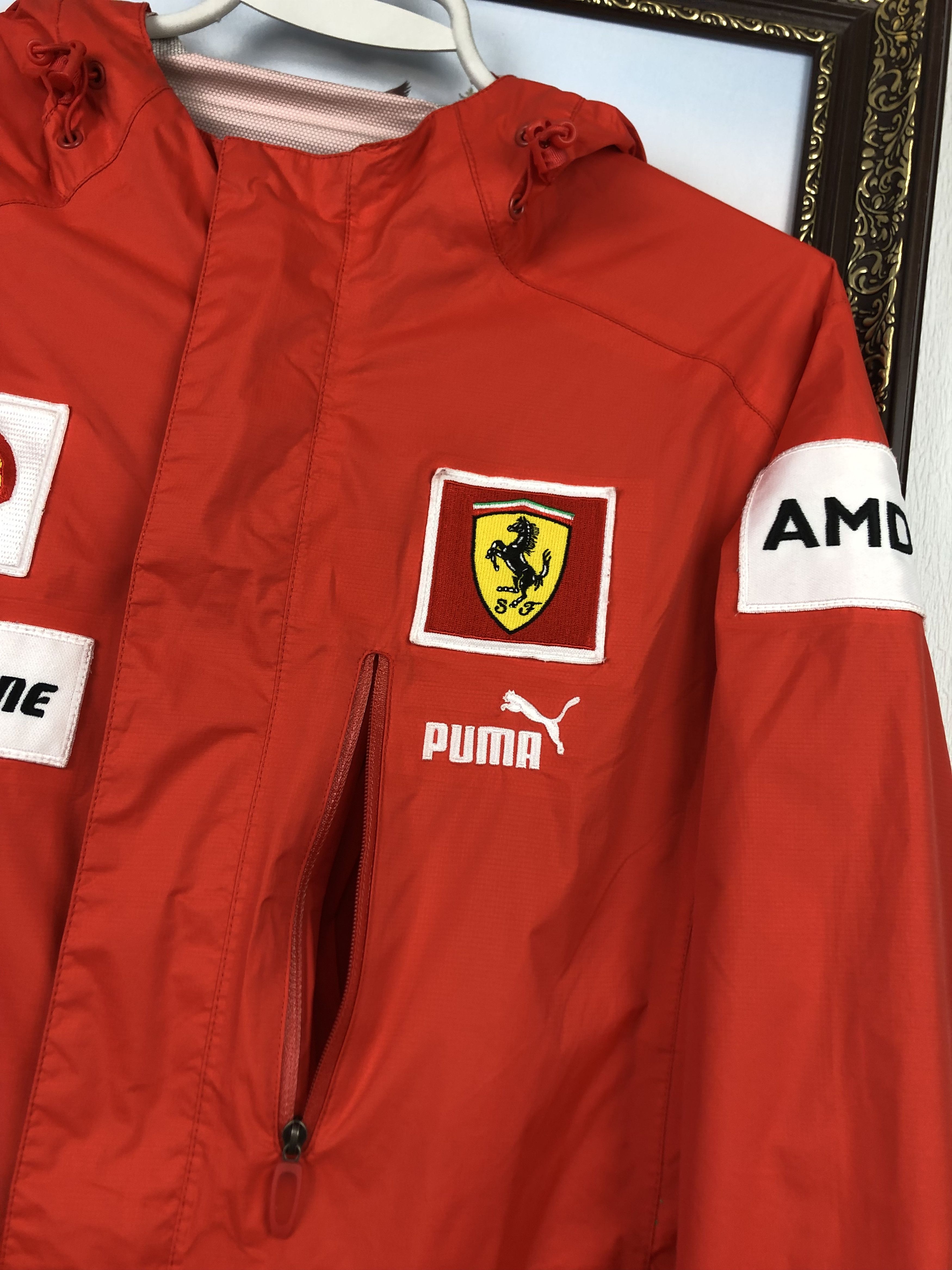 Ferrari × Puma Vintage Ferrari Puma Racing Jacket Track Top Windbreaker Size US S / EU 44-46 / 1 - 3 Thumbnail