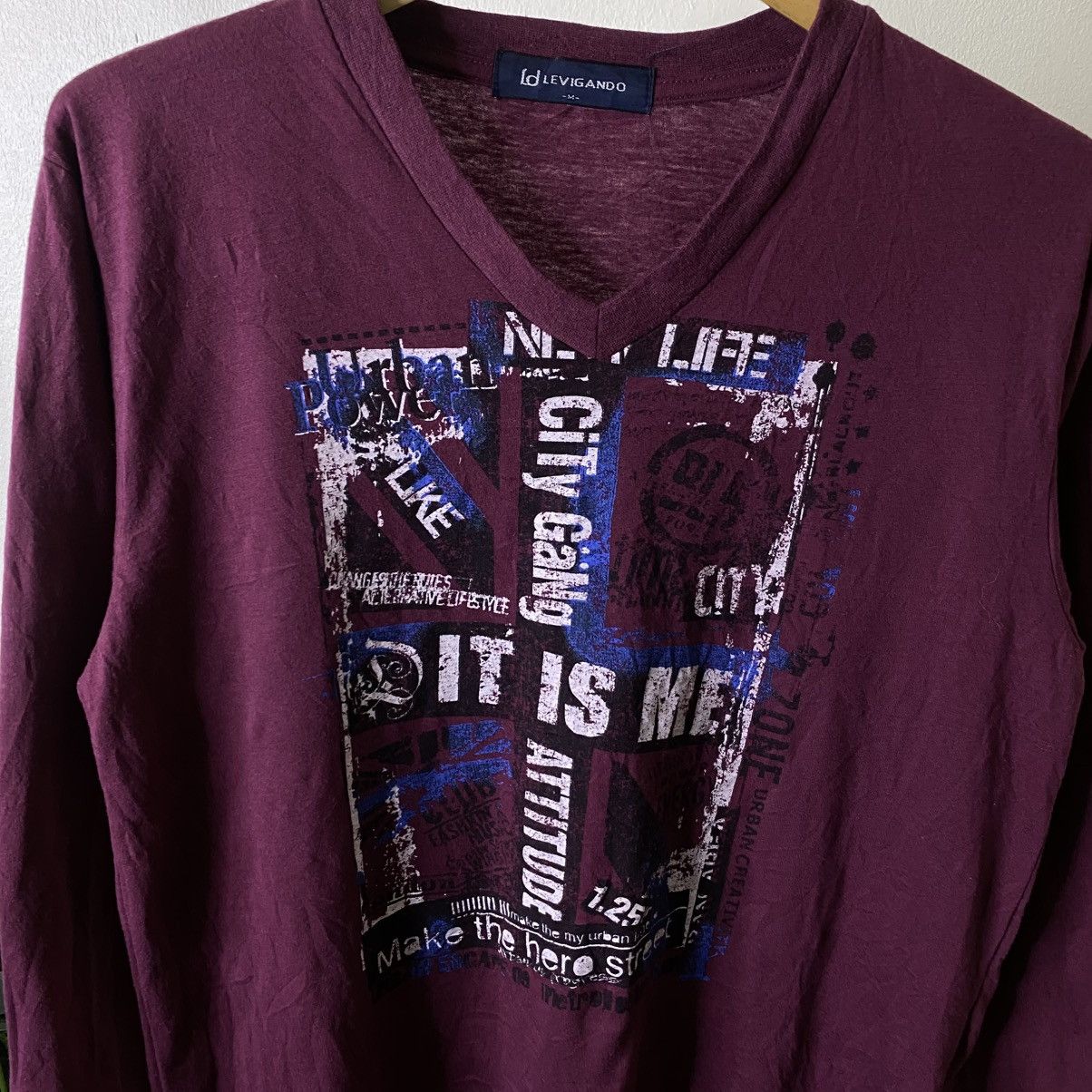 If Six Was Nine JapanBrand Seditionaries Poem Cyber Gothic Punk LS Tshirt Size US M / EU 48-50 / 2 - 2 Thumbnail