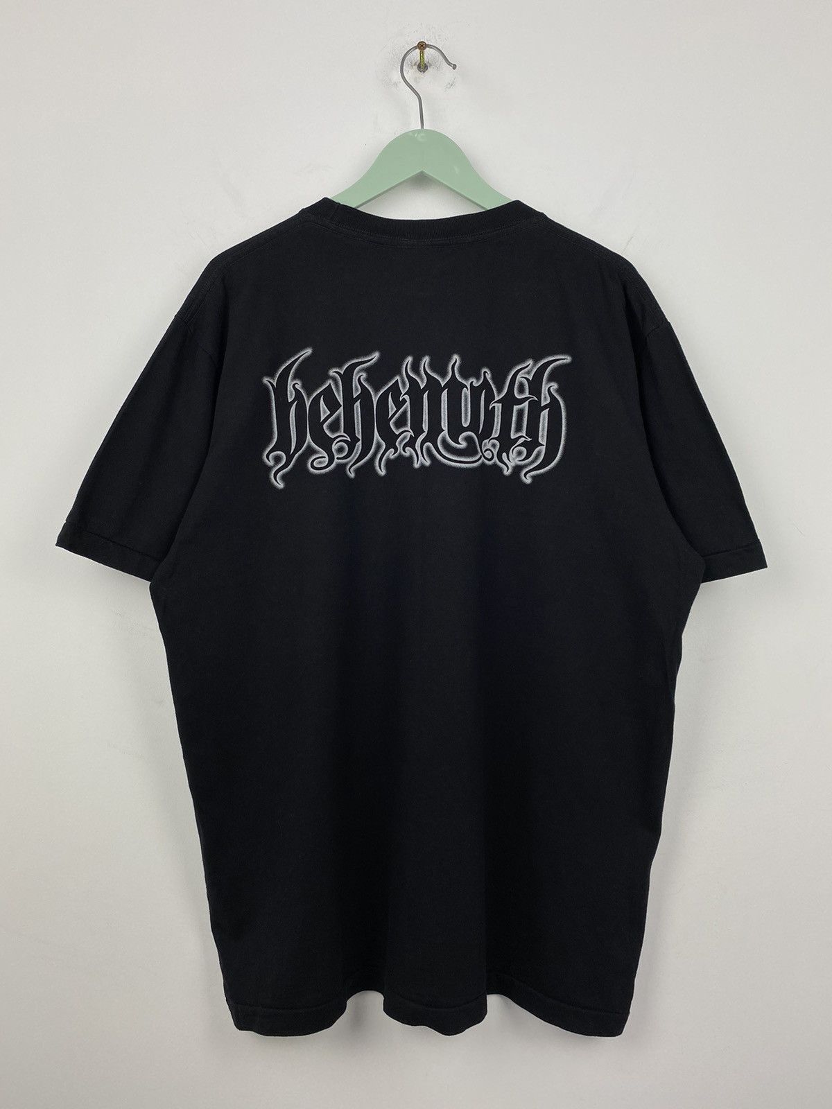 Band Tees Vintage Behemoth T Shirt Tee like Burzum Mayhem Y2K Size US XL / EU 56 / 4 - 3 Thumbnail