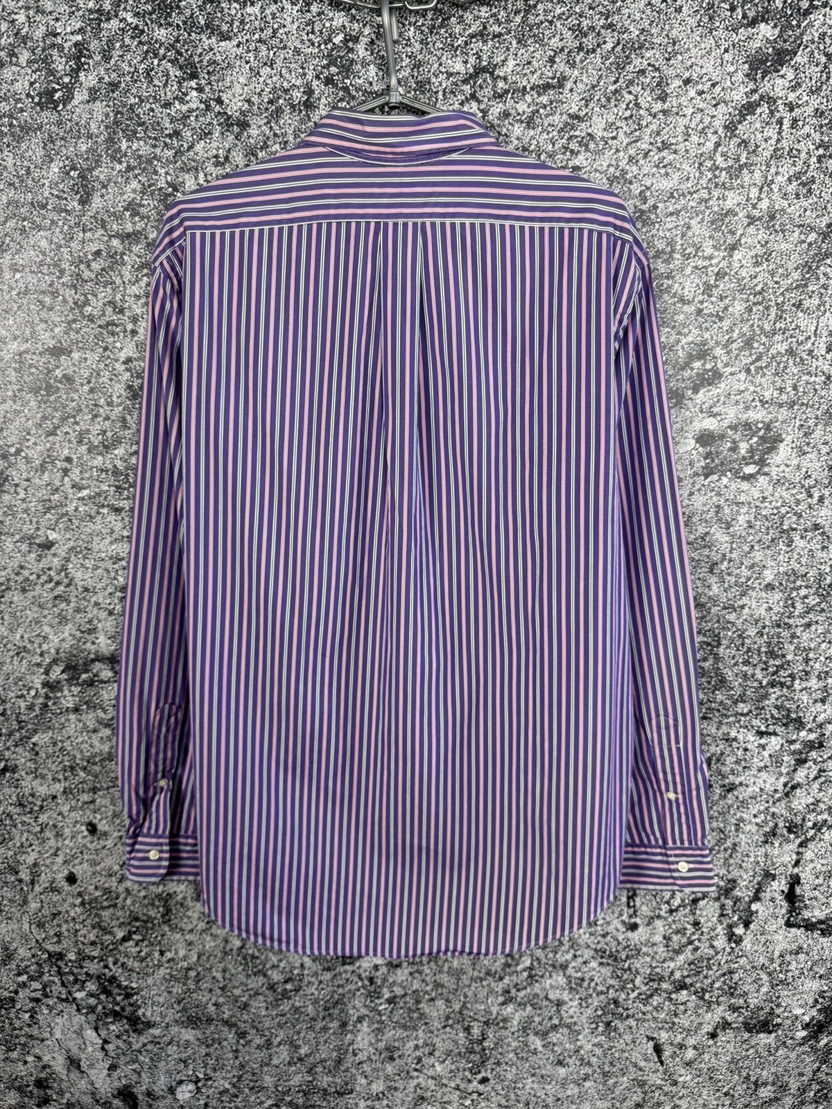 Polo Ralph Lauren Polo Ralph Lauren Long Sleeve Striped Shirt Button Up XL Size US XL / EU 56 / 4 - 11 Thumbnail