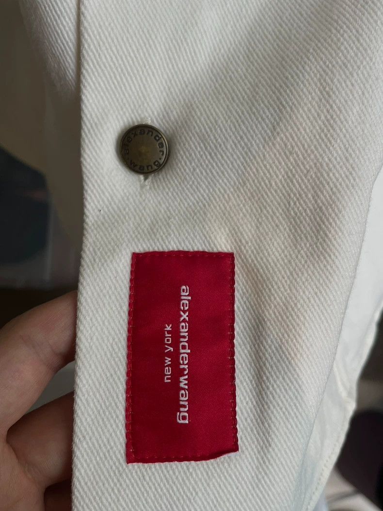 Alexander Wang Alexander Wang White Casual Jacket- Size XL / US 12-14 / IT 48-50 - 3 Thumbnail