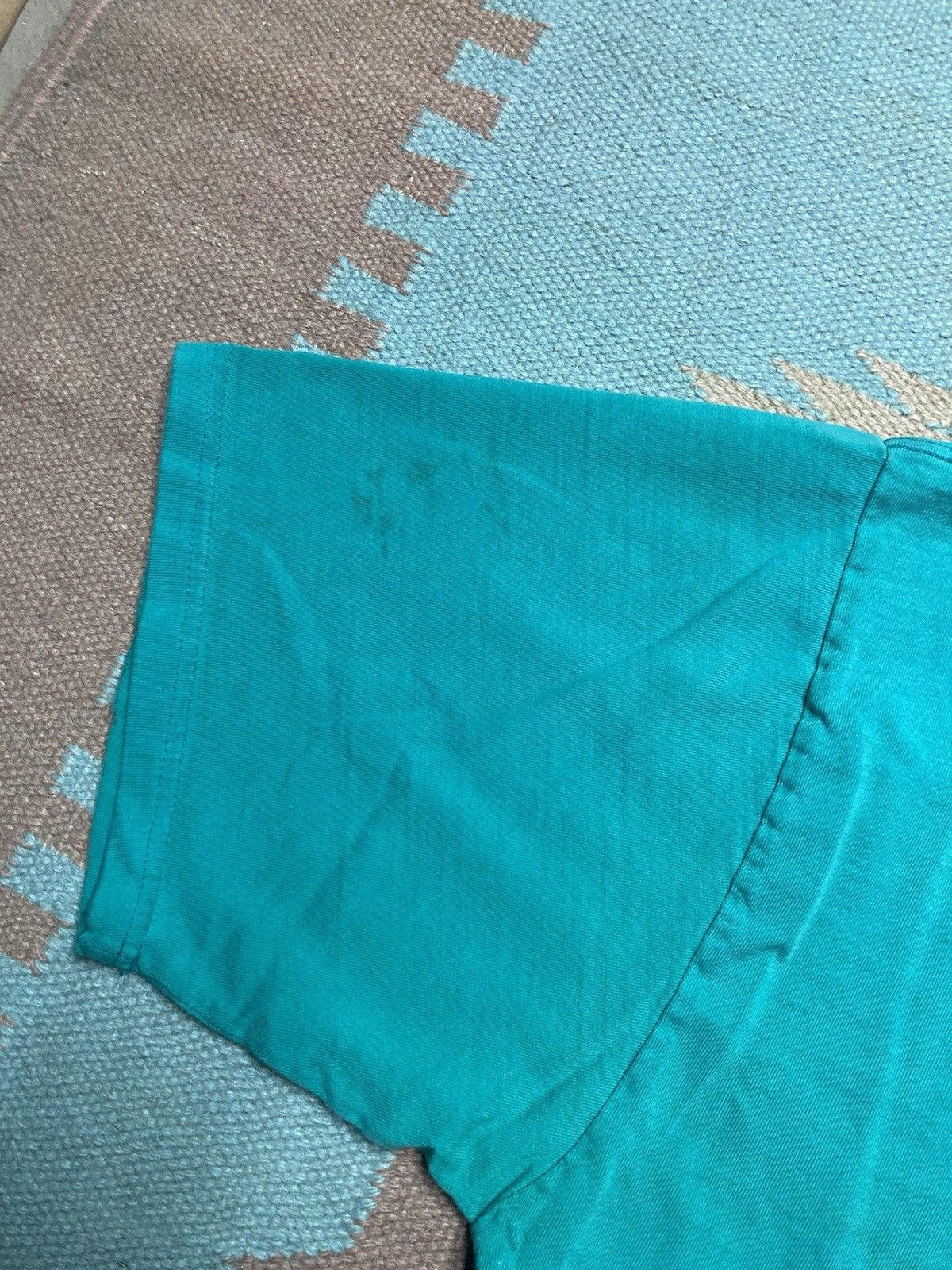Carhartt × Vintage Carhartt pocket t shirt teal blue aqua distressed boxy XL Size US XL / EU 56 / 4 - 10 Thumbnail