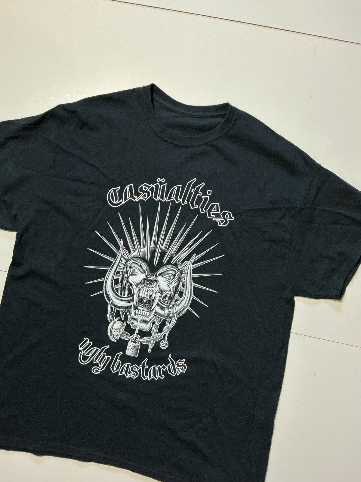 Band Tees The Casualties Ugly Bastards Everything Punk Band T-Shirt Size US M / EU 48-50 / 2 - 3 Thumbnail