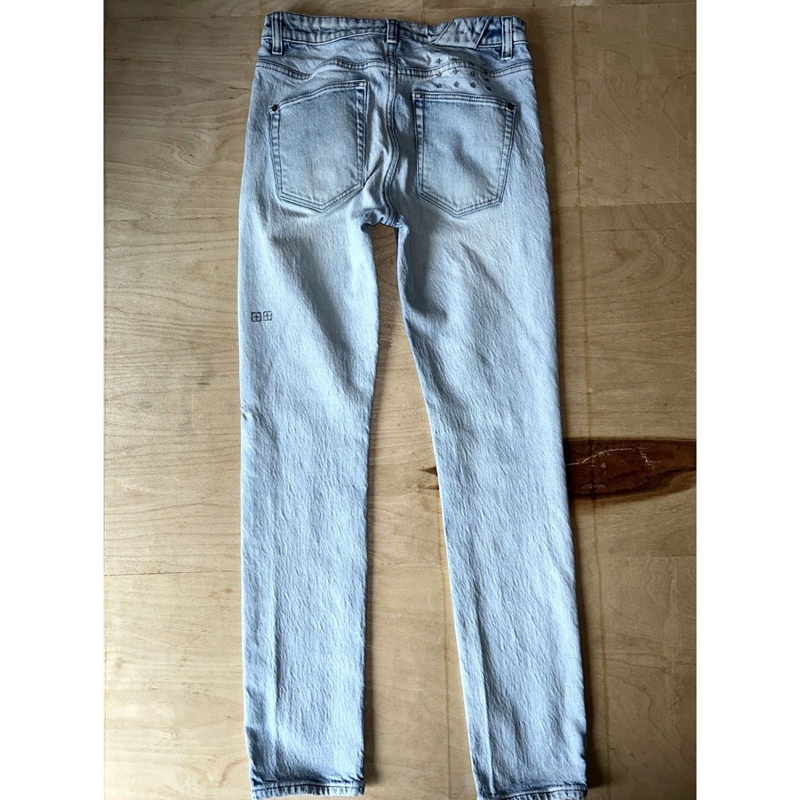 Ksubi VINTAGE Ksubi Chitch Washed Out Denim Blue Jeans Men’s 29x31 Size US 29 - 3 Thumbnail