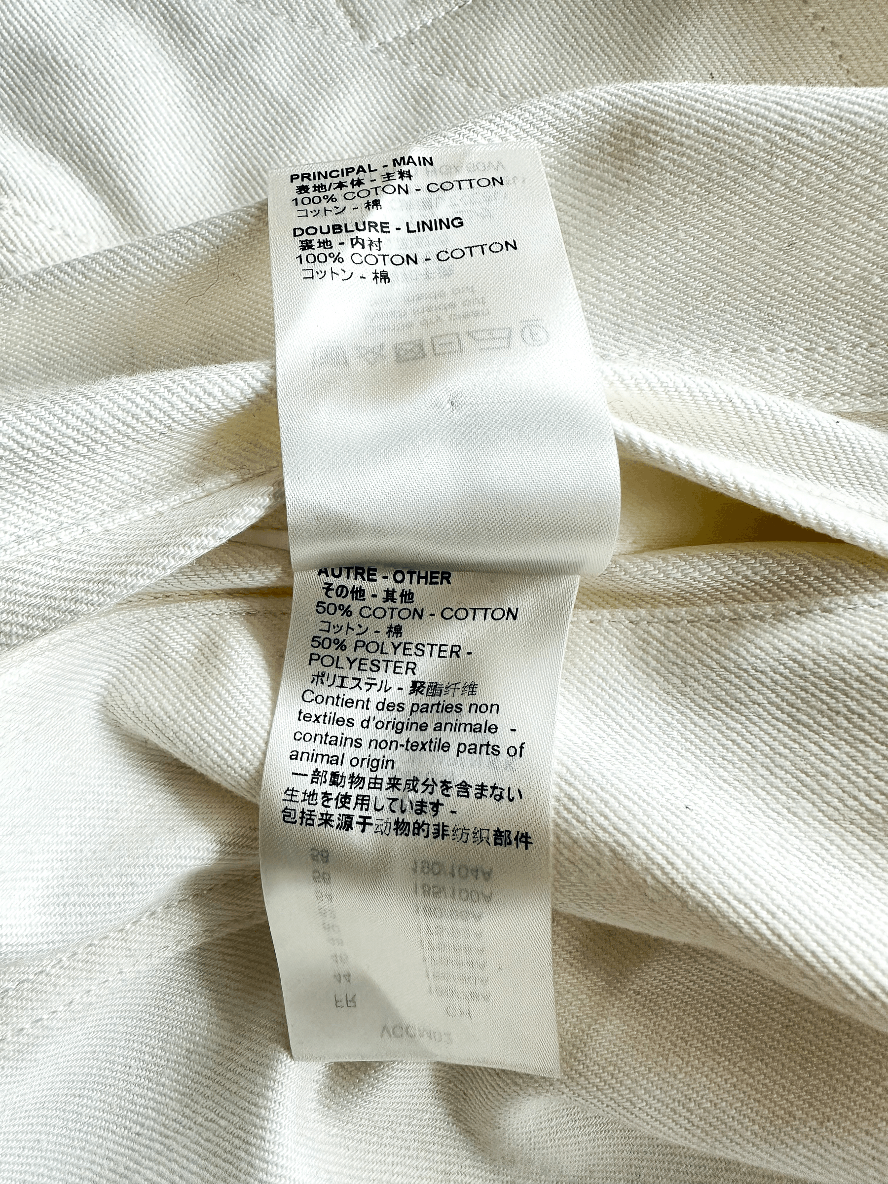 Louis Vuitton Louis Vuitton White Space Applique Denim Jacket Size US S / EU 44-46 / 1 - 7 Thumbnail