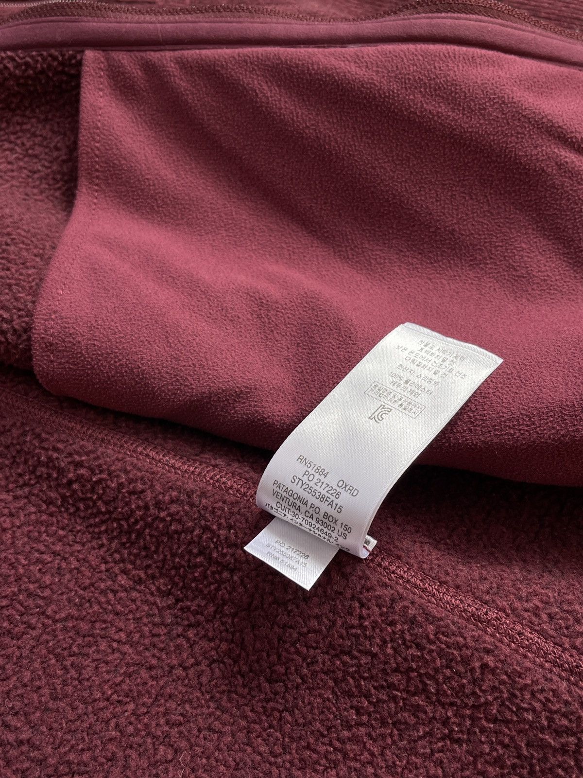Patagonia Patagonia Women’s Fleece Hoodie Jacket Burgundy Size S Size S / US 4 / IT 40 - 7 Thumbnail