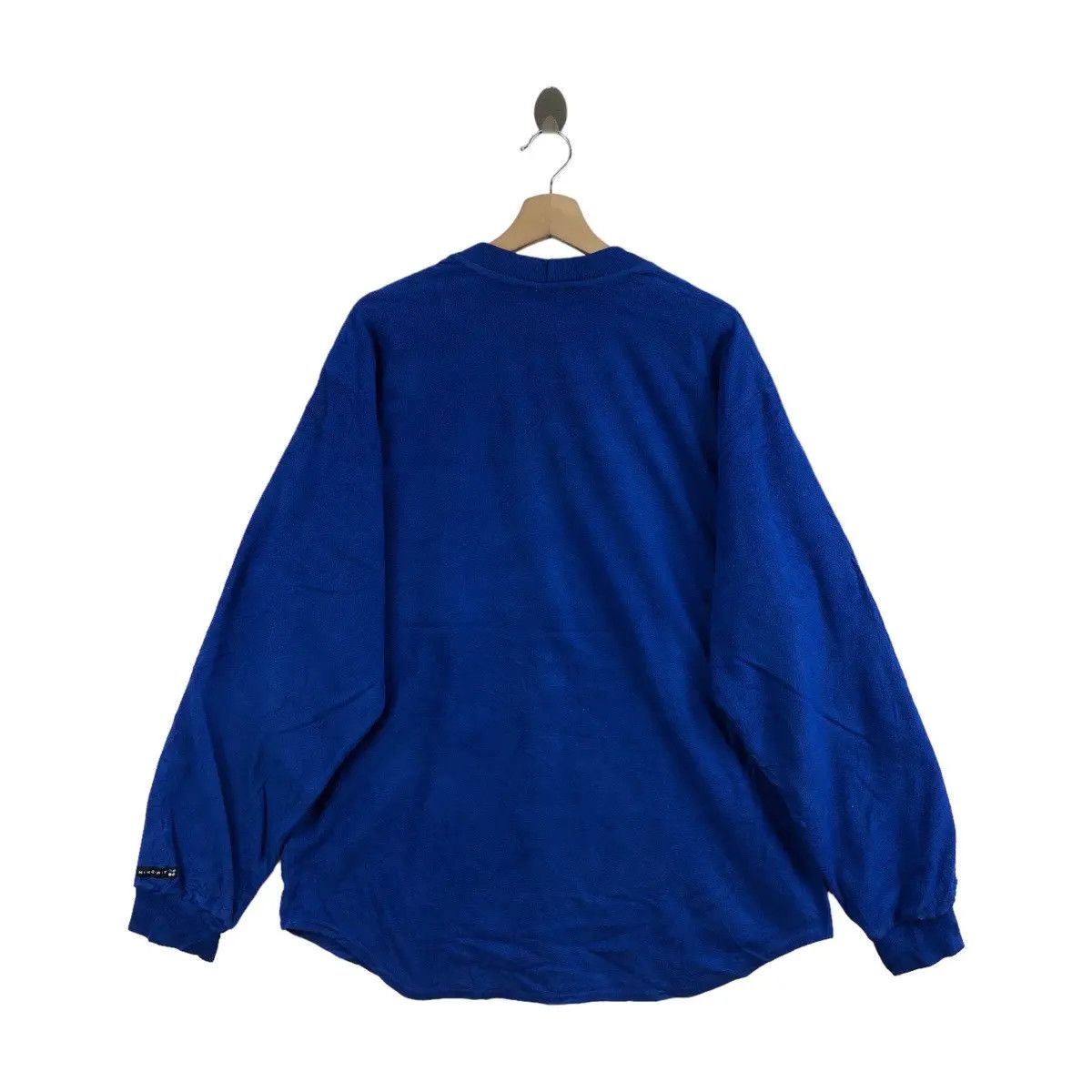 Nike Vintage 90’ NIKE FIT Swoosh Side Logo Fleece Sweater Size US XXL / EU 58 / 5 - 5 Thumbnail