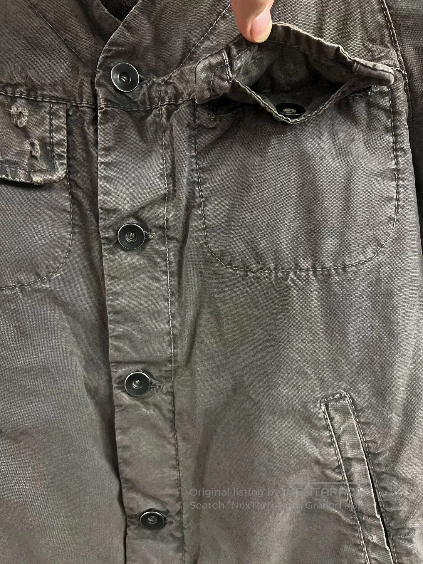 Rick Owens Drkshdw Rick Owens Gray Jacket OLMAR and MIRTA. Size US S / EU 44-46 / 1 - 3 Thumbnail