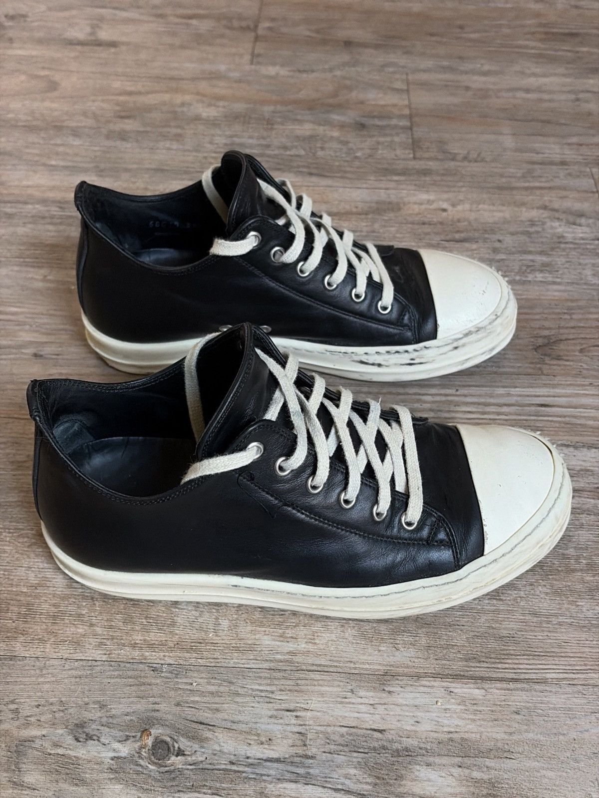 Rick Owens Rick Owens - Ramones - porterville low sneaker - Leather Size US 6.5 / EU 39-40 - 5 Thumbnail