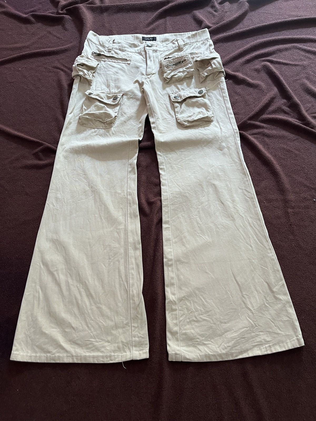 Le Grande Bleu (L.G.B.) JAPANESE GIMMICK POCKET LGB STYLE FLARE Size US 29 - 5 Thumbnail