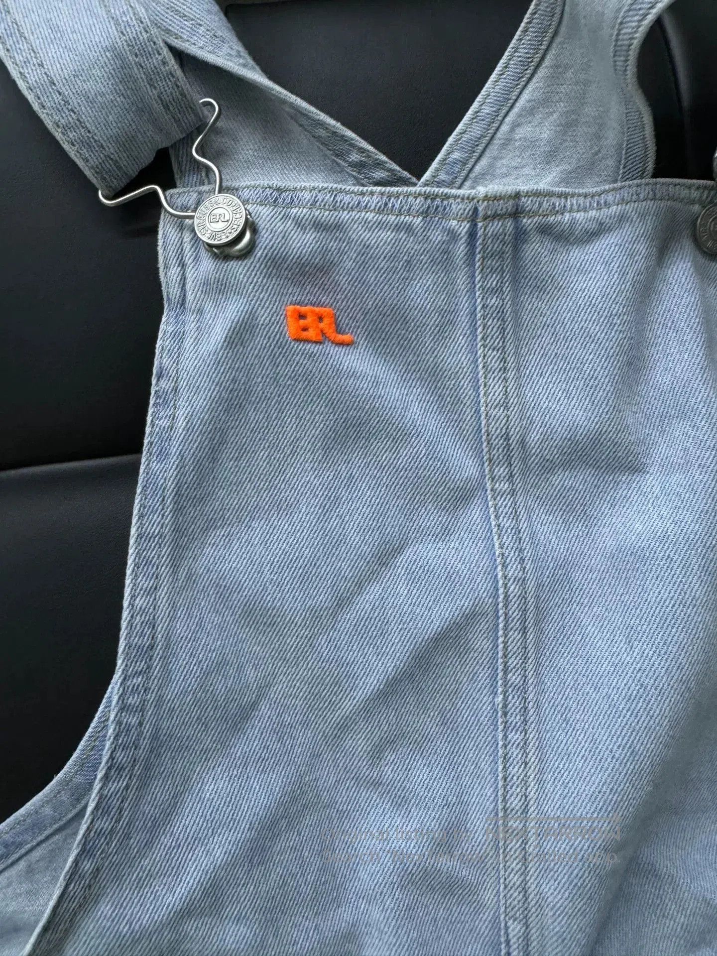 ERL ERL Denim Overalls with Distressed Detail. Size US 26 / EU 42 - 2 Thumbnail