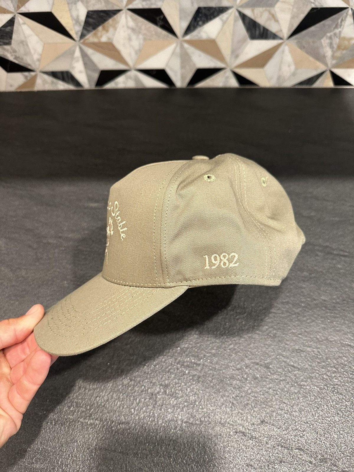 Siegelman Stable Green and white siegleman stable hat Size ONE SIZE - 2 Thumbnail