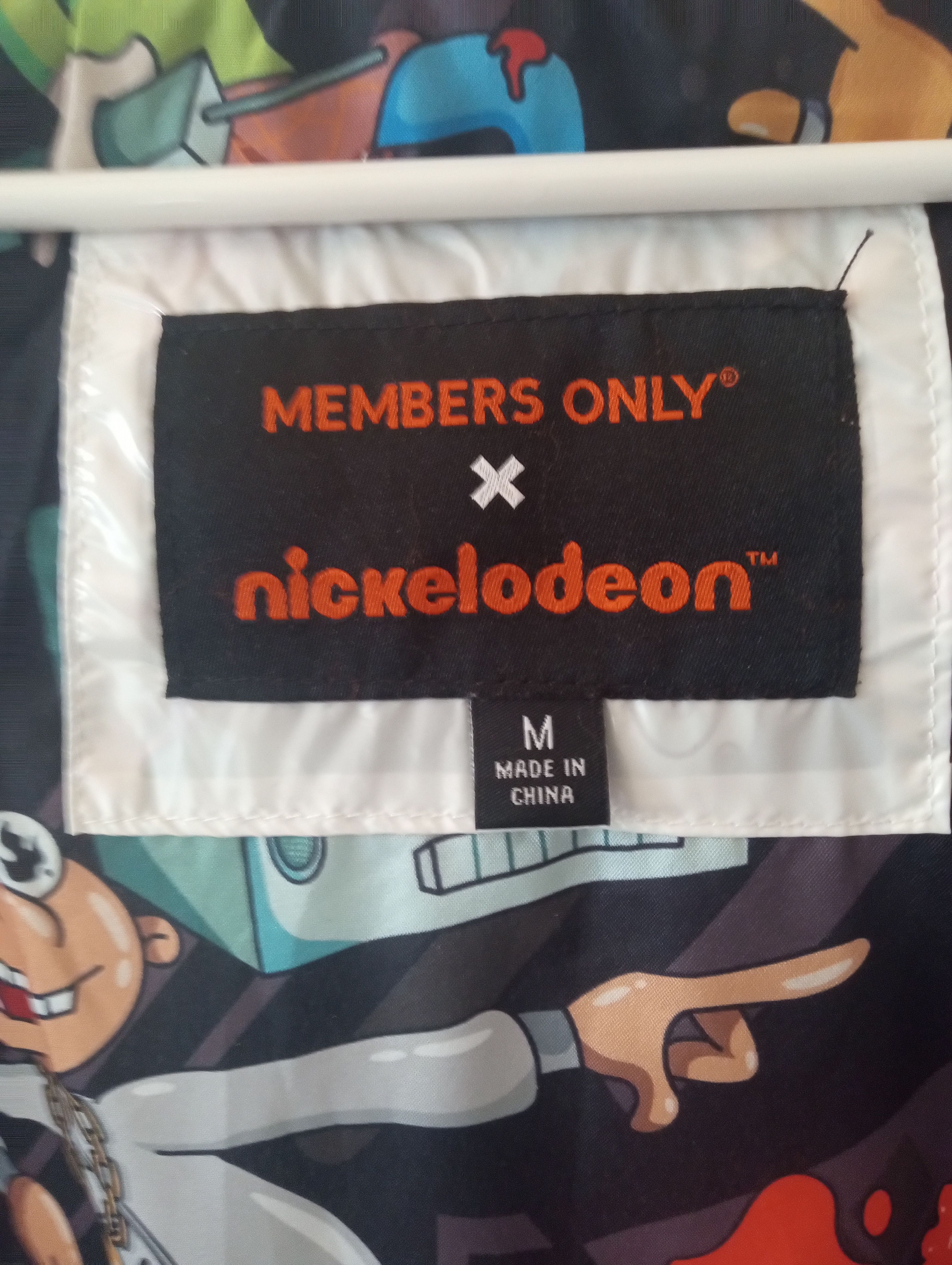 Members Only Members only Nickelodeon White Puffer Jacket Size US M / EU 48-50 / 2 - 4 Thumbnail
