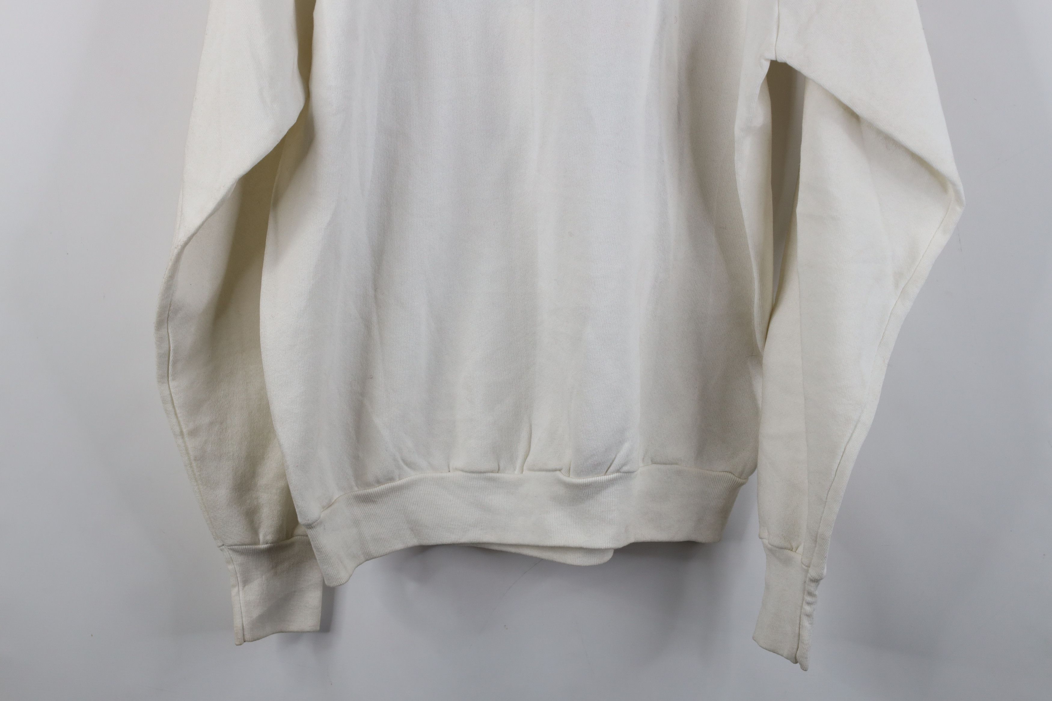 Fruit Of The Loom Deadstock Vintage 80s Christmas Bear Train Sweatshirt USA Size L / US 10 / IT 46 - 14 Thumbnail