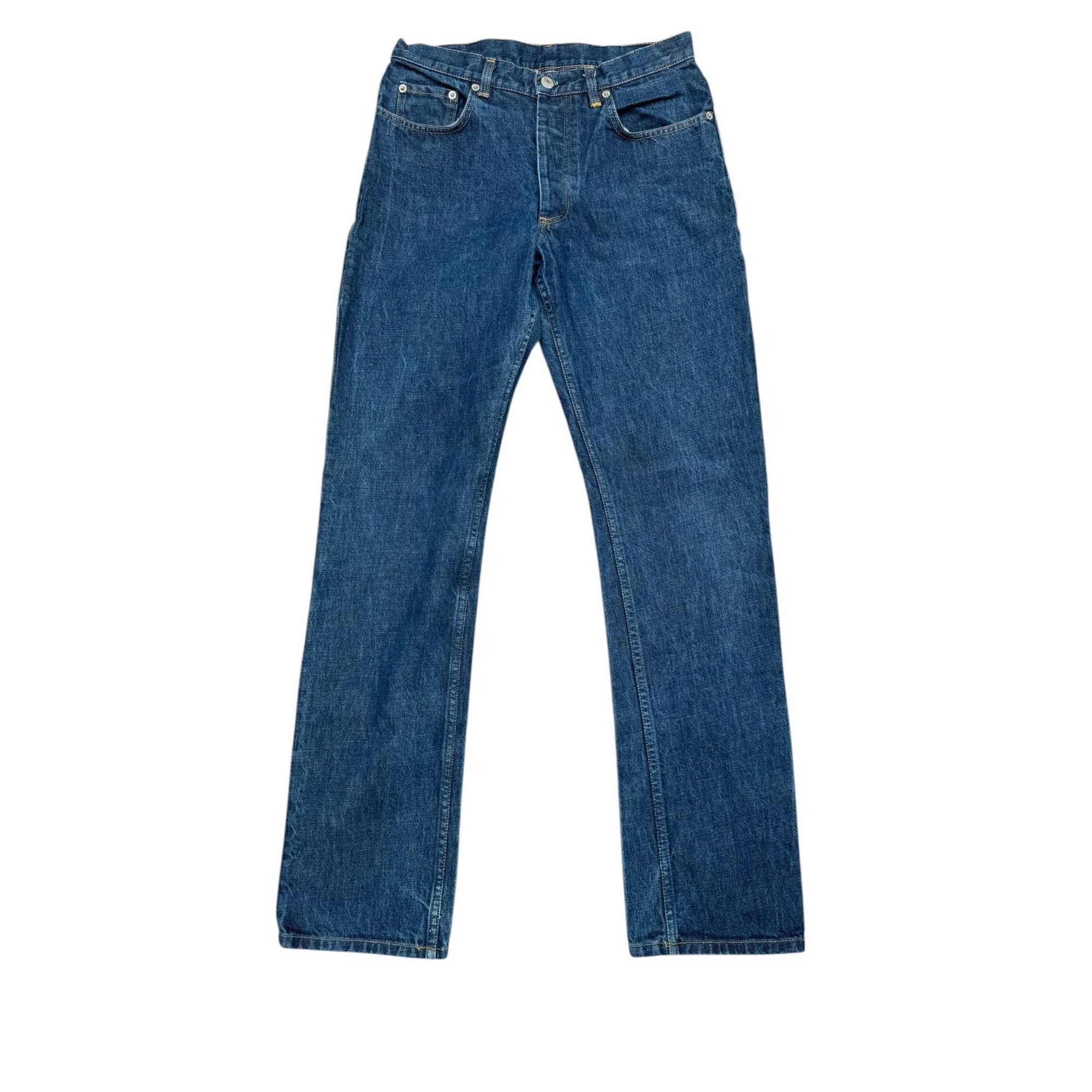 Helmut Lang Vintage Navy Denim Jeans Size US 29 - 1 Thumbnail