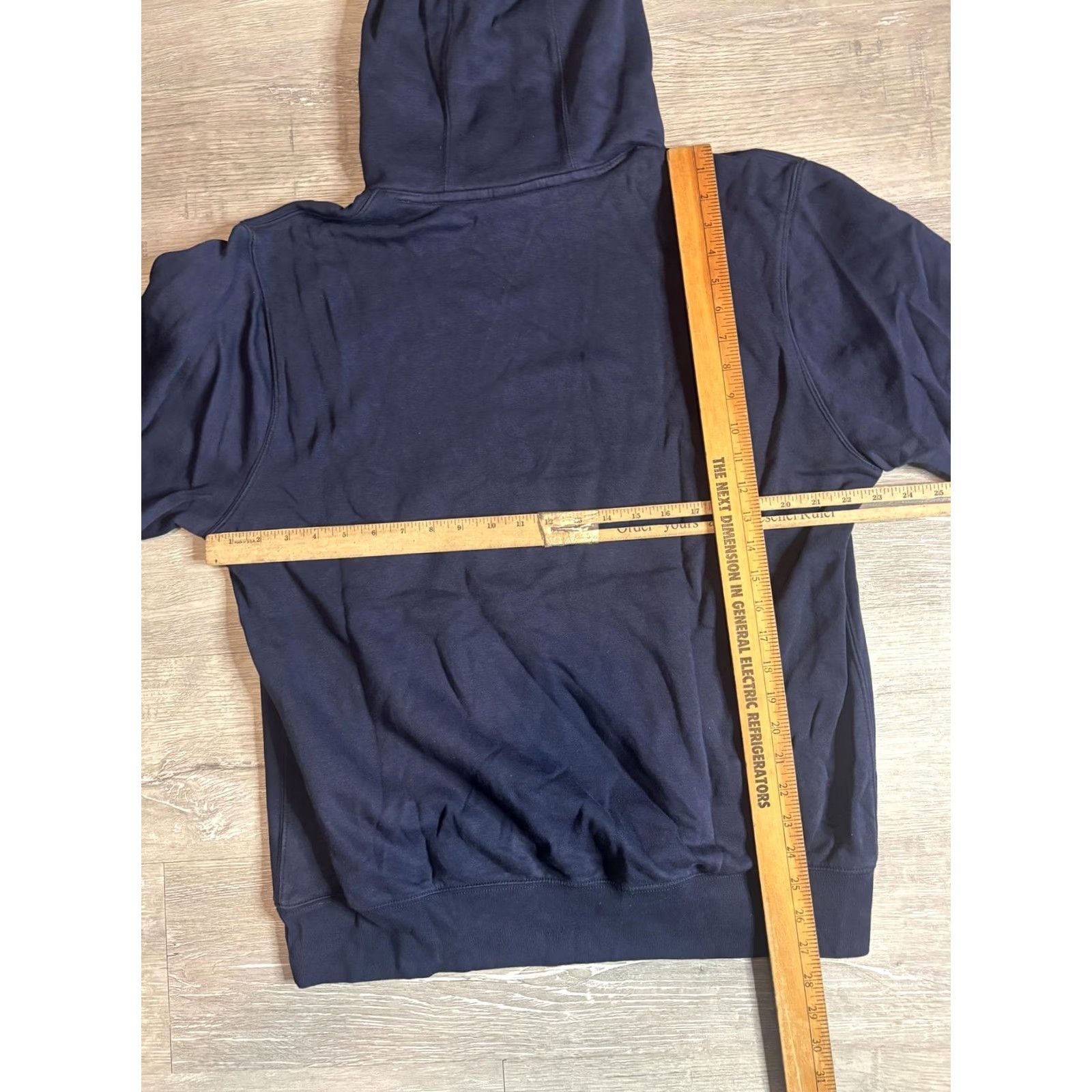 Nike Nike Hoodie Mens L Blue Pullover Fleece Embroidered Swoosh Logo Sweatshirt Size US L / EU 52-54 / 3 - 5 Thumbnail
