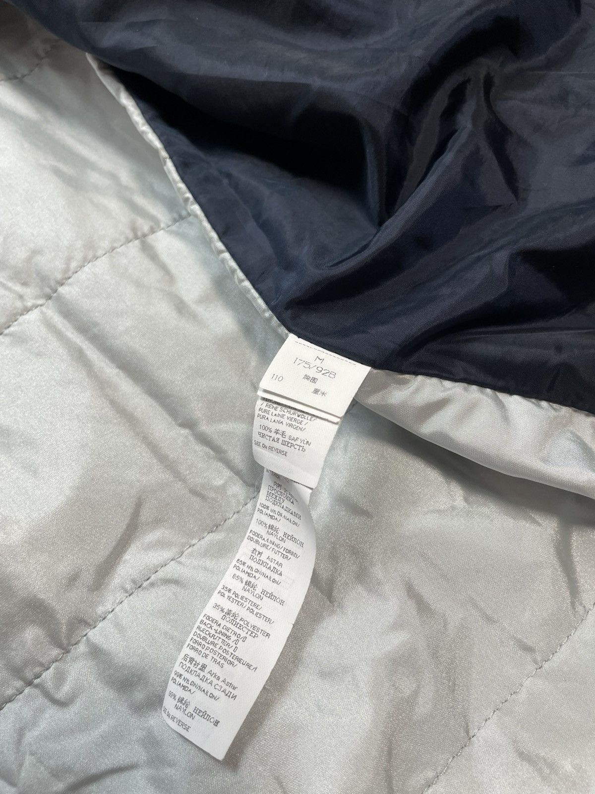 Paul & Shark Paul & Shark Blue Nylon Quilted Puffer Jacket Size M Size US M / EU 48-50 / 2 - 11 Thumbnail