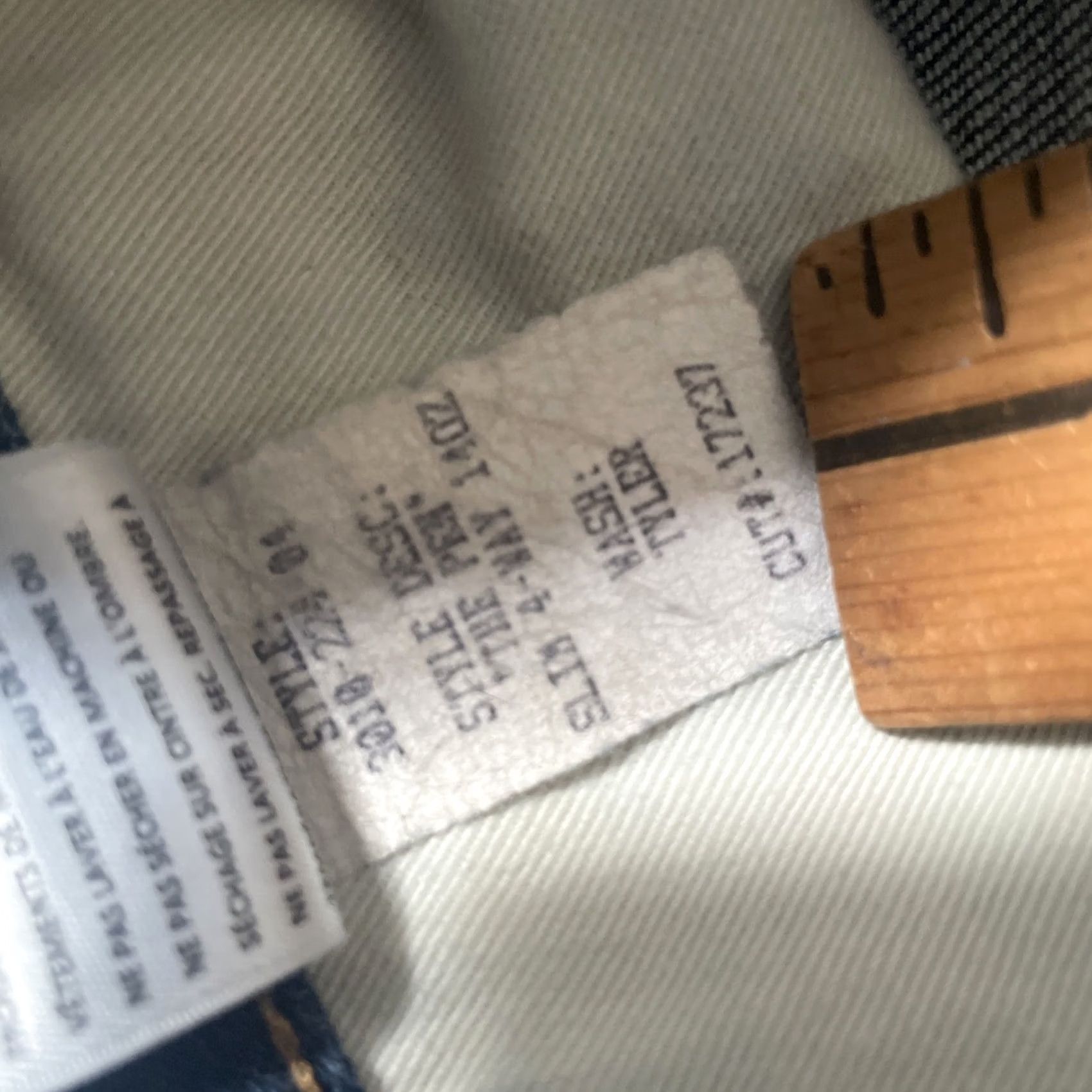 KATO Hiroshi Kato Slim 4 Way Selvedge 14oz Blue Denim USA Mens Jeans - Unisex Regular Size - 33" - Vintage Style Size US 33 - 7 Thumbnail