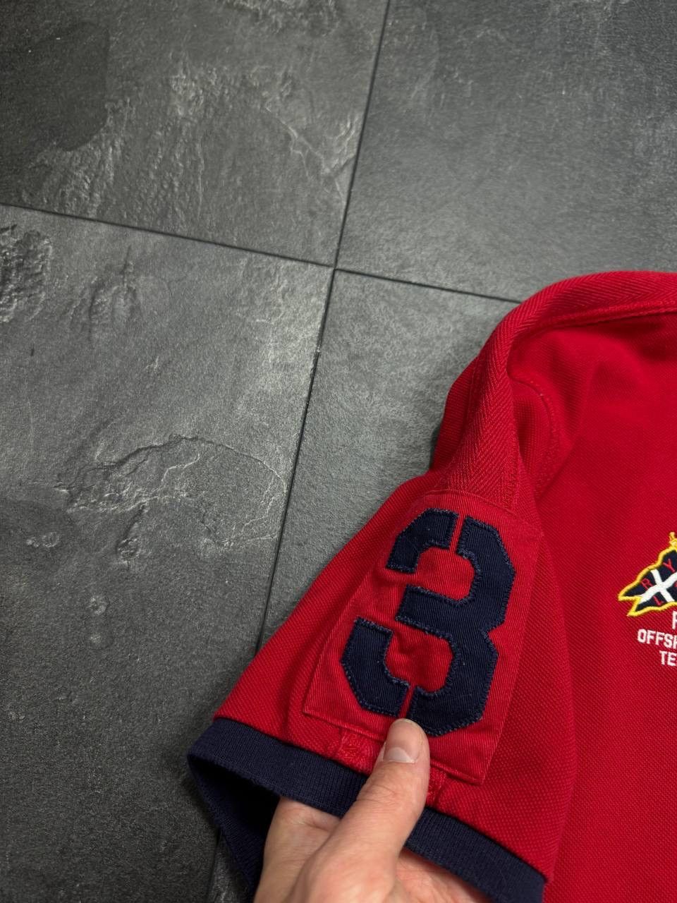 Polo Ralph Lauren Vintage Polo Ralph Lauren big logo United States polo Size US XXL / EU 58 / 5 - 6 Thumbnail