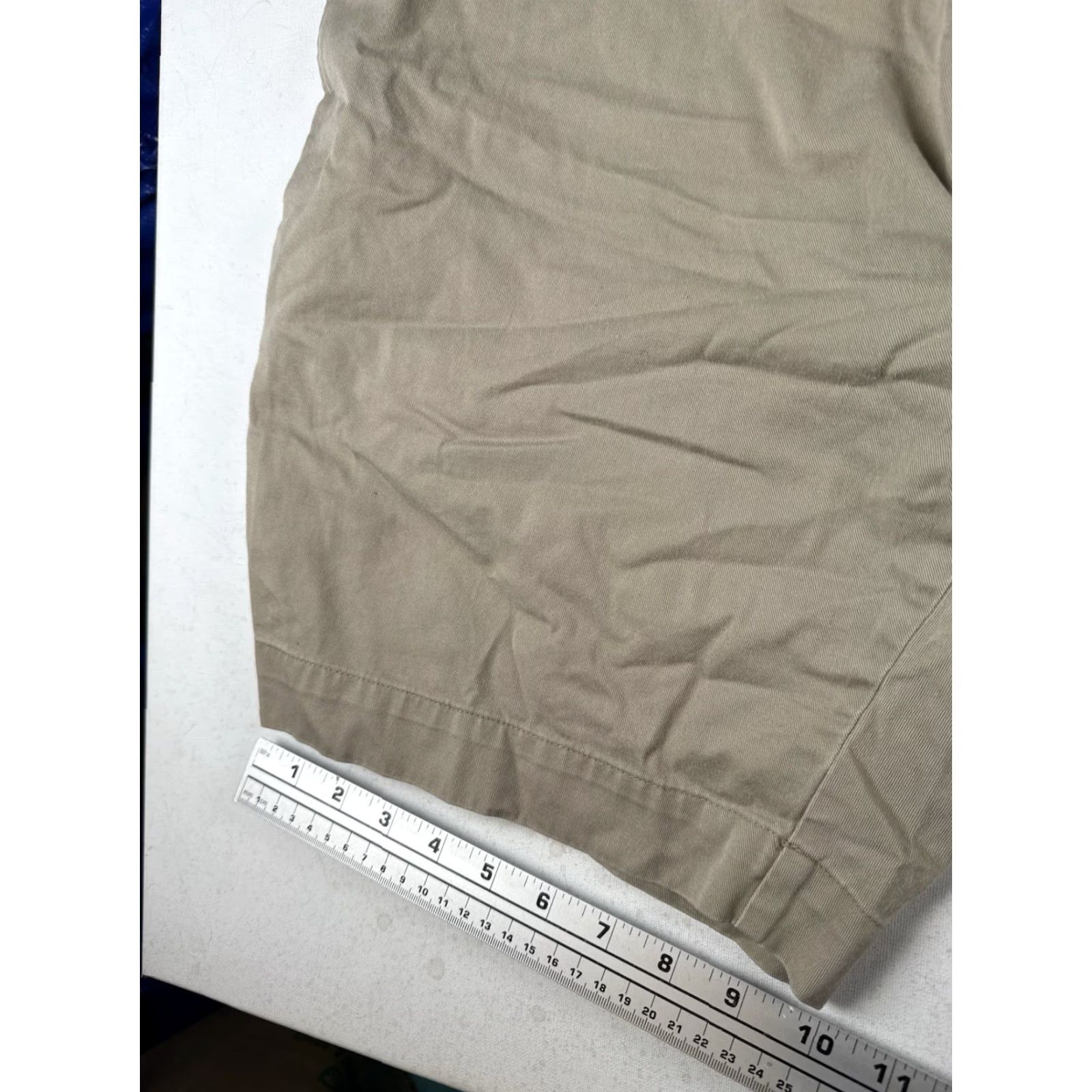 Polo Ralph Lauren VINTAGE Polo Ralph Lauren Men’s Chino Shorts Classic Fit Beige Cotton Twill 40 Flat Front Stretch Casual Men Size US L / EU 52-54 / 3 - 8 Thumbnail