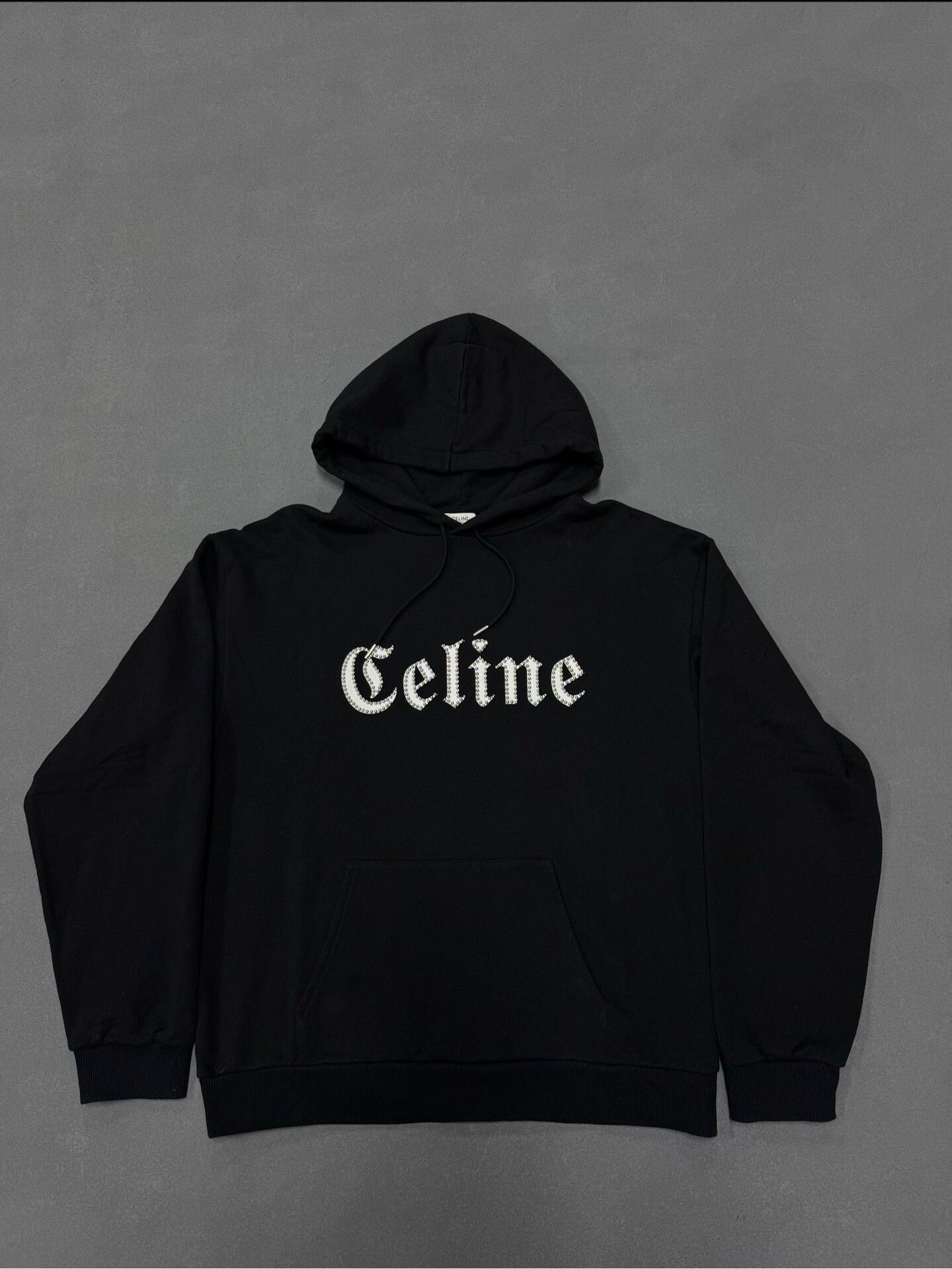 Celine CELINE SS22 Cosmic Cruiser Logo Stud Hoodie Size US XXL / EU 58 / 5 - 1 Thumbnail