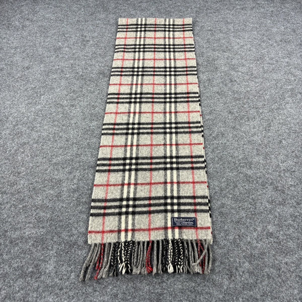 Burberry × Vintage Burberry Scarf # D720 # Muffler # Neckwear # Nova Check Size ONE SIZE - 5 Thumbnail