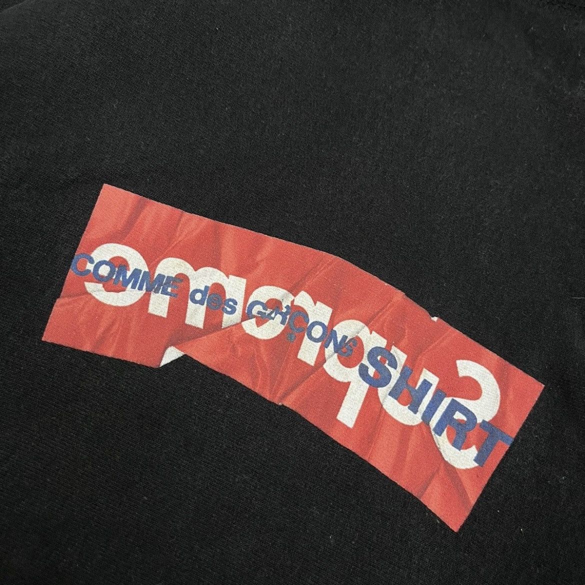 Comme des Garcons SHIRT × Supreme Supreme x Comme des garcons FW17 Hooded Sweatshirt Size US XL / EU 56 / 4 - 3 Thumbnail