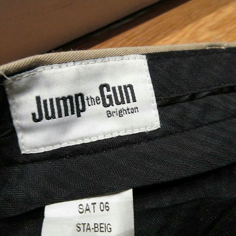 Other UK Jump the Gun Uk Brighton Burgundy Sta prest trouser pants Size US 32 / EU 48 - 2 Thumbnail