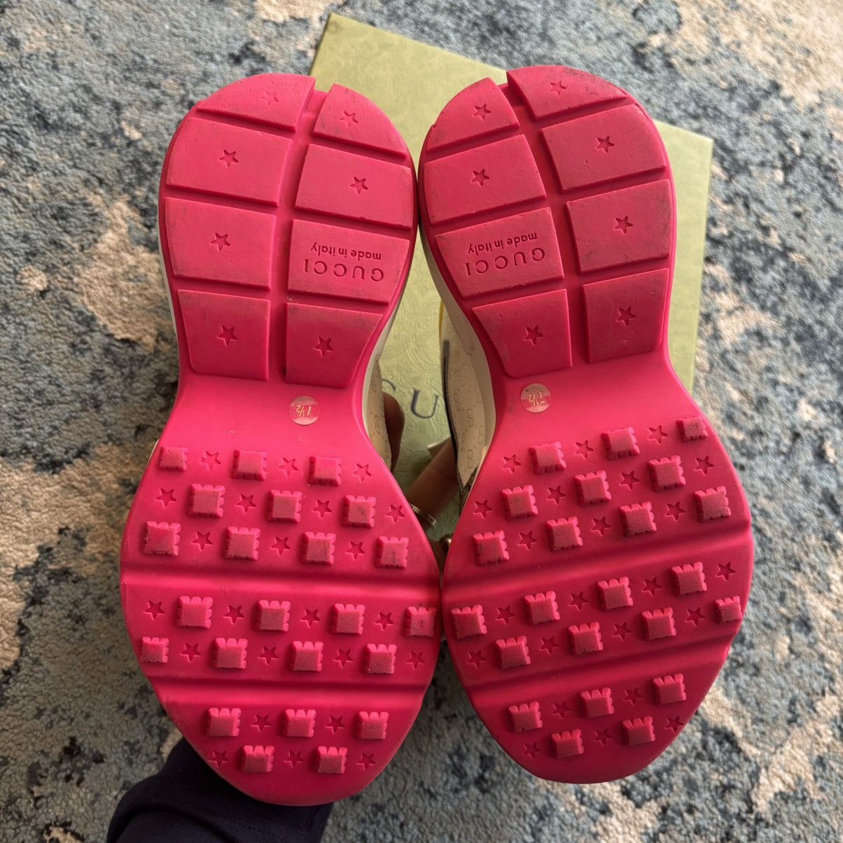 Gucci Gucci Rhyton Sneaker Size 7.5G (8-8.5US) Worn Lightly Og All Size US 8.5 / EU 41-42 - 7 Thumbnail