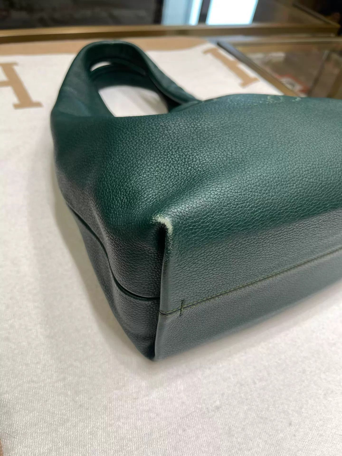 Loewe Loewe Forest Green Hobo Good Condition M826 Size ONE SIZE - 7 Thumbnail