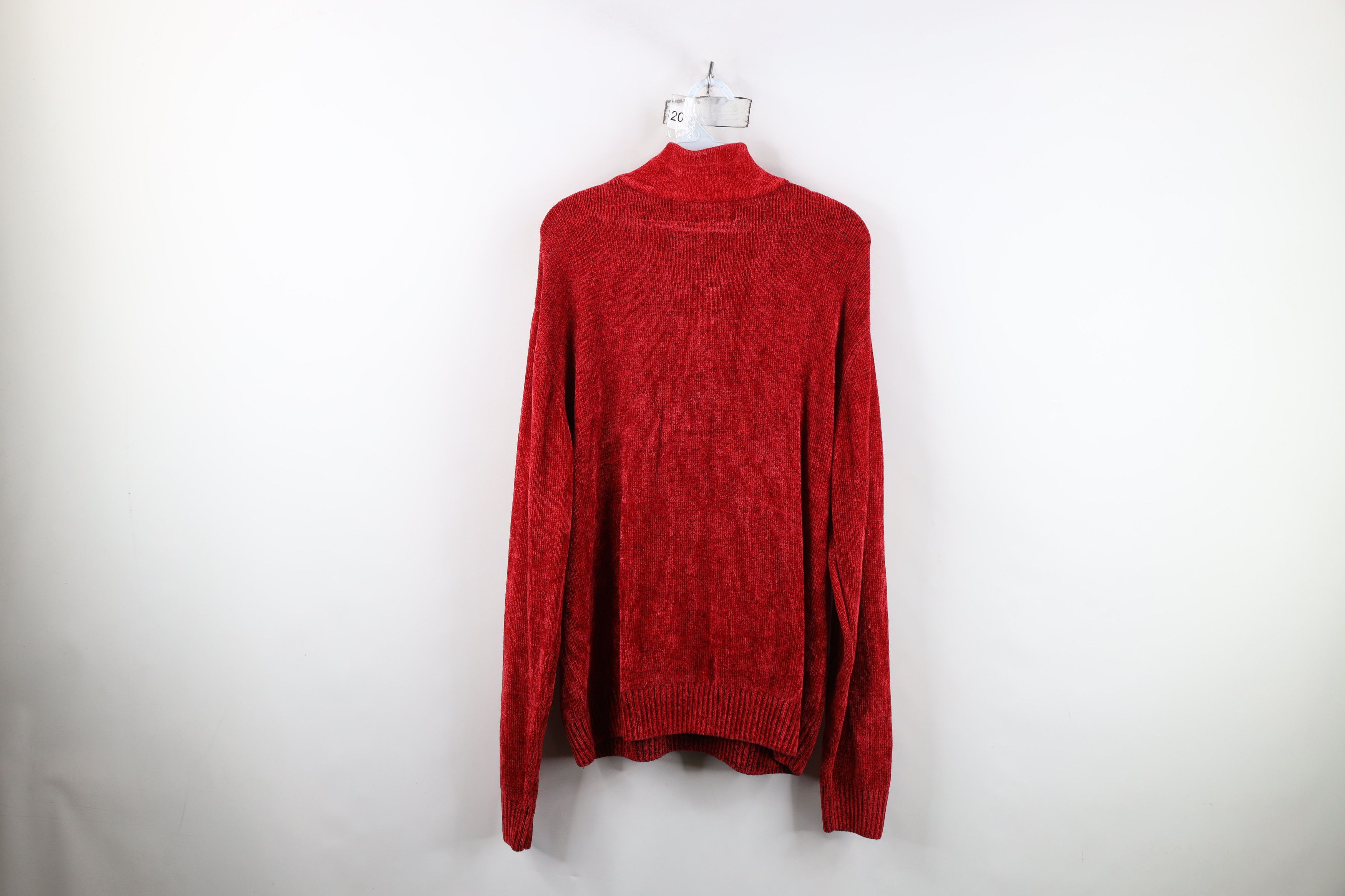 Vintage Vintage 90s Y2K Streetwear Ribbed Knit Collared Sweater Size US L / EU 52-54 / 3 - 10 Thumbnail