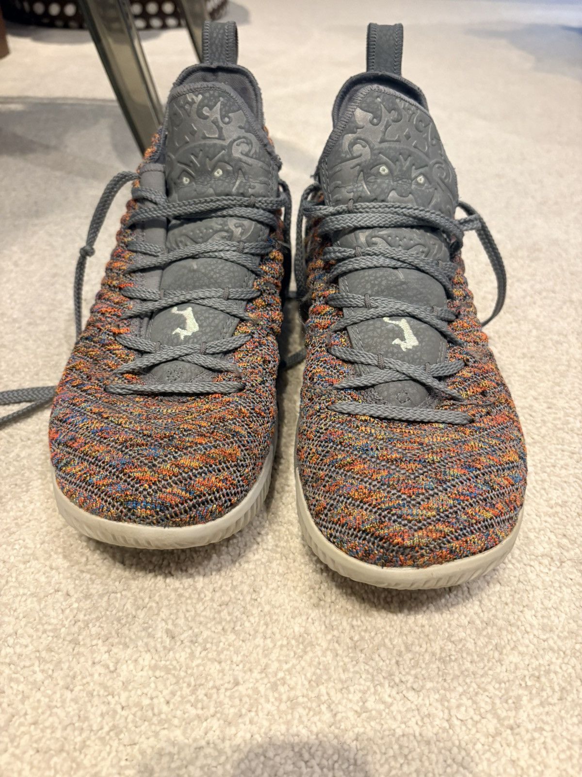 Jordan Brand Fruity Pebbled Lebron 16’s. Size US 8 / EU 41 - 1 Thumbnail