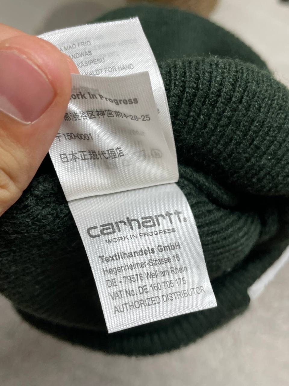Carhartt × Vintage Carhartt Khaki Hat Center Logo Y2K Size ONE SIZE - 5 Thumbnail