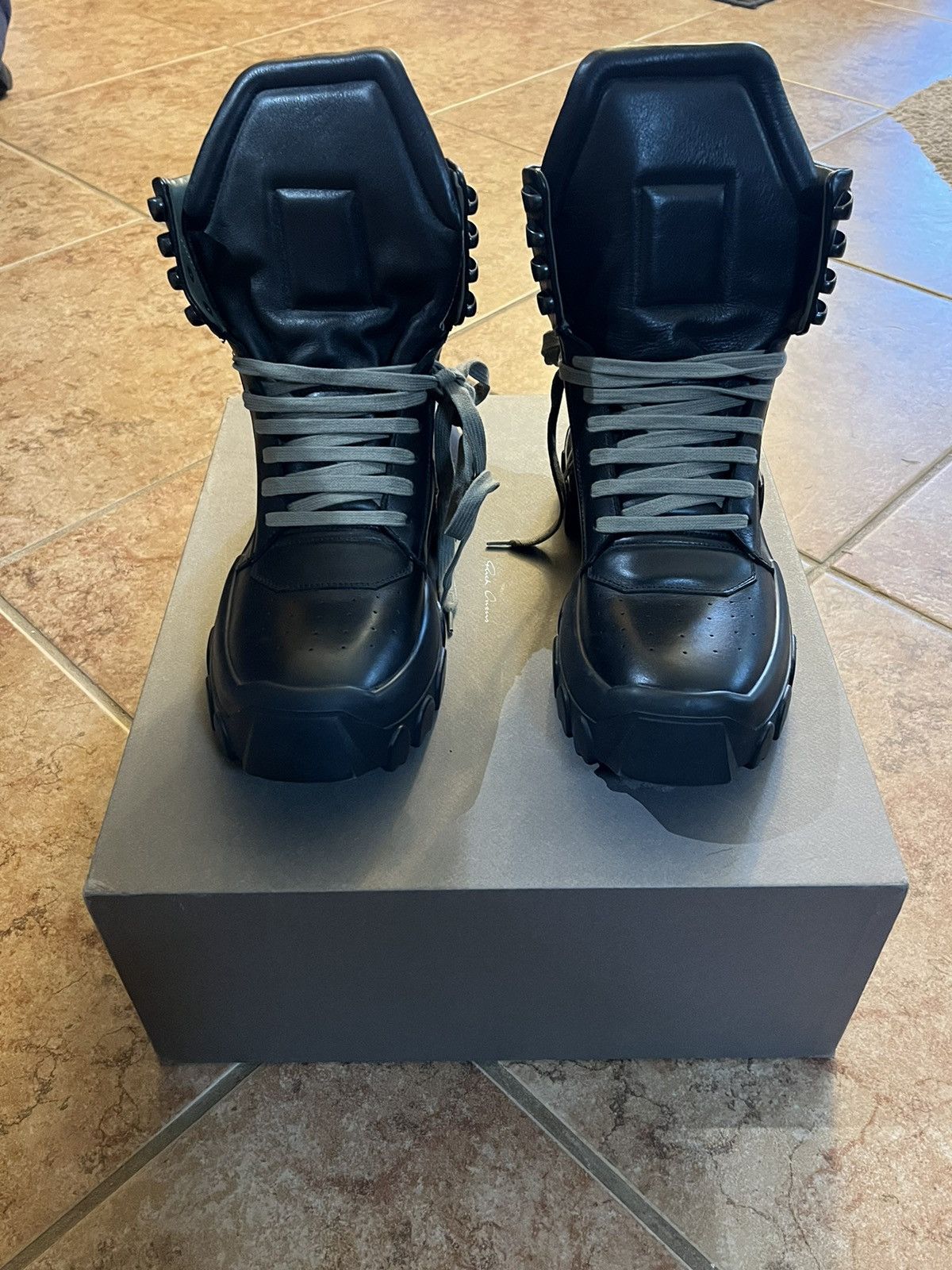 Rick Owens rick owen mainline tractor dunk boot Size US 6 / EU 39 - 4 Thumbnail