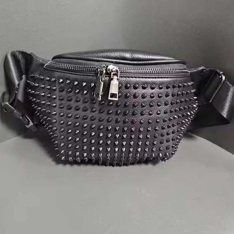 Other PU Leather Studded Fanny Bag Size ONE SIZE - 2 Thumbnail