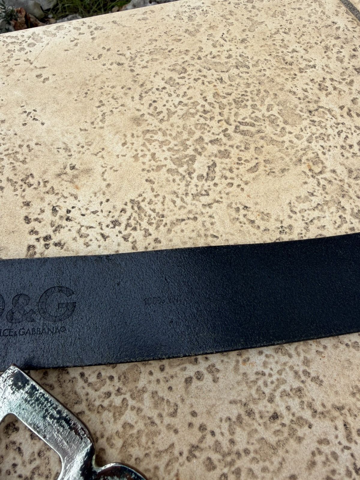 Dolce & Gabbana Dolce&Gabbana Leather Black Belt Size ONE SIZE - 6 Thumbnail