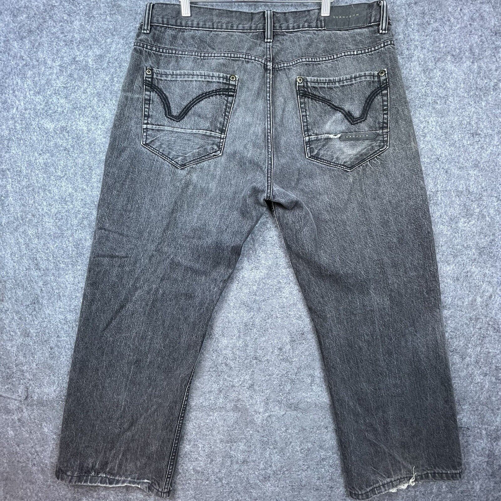 Sean John Sean John Jeans Mens 38 Straight Baggy Y2K Loose Sag Hip Hop Size US 38 / EU 54 - 2 Thumbnail