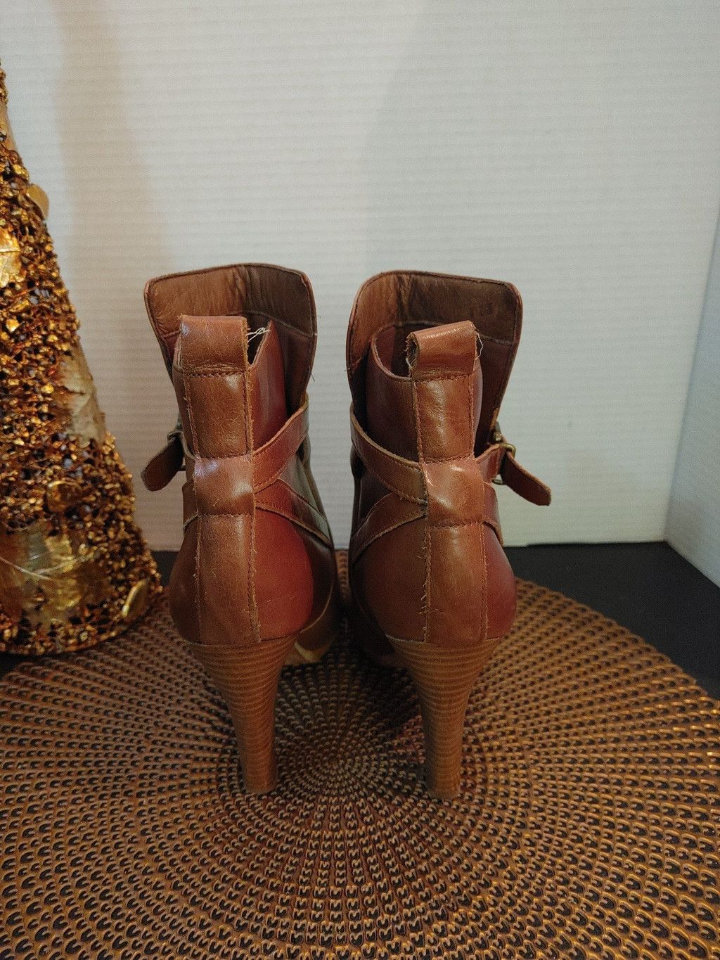 Aldo ALDO Leather Booties Size 8.5 Size US 8.5 / IT 38.5 - 5 Thumbnail