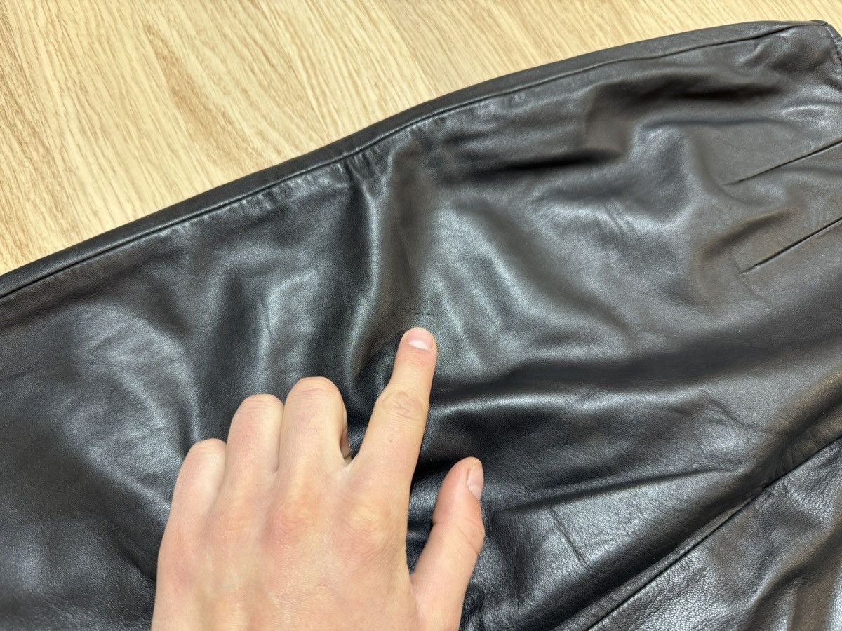 Escada × Leather × Vintage Escada lammnappa skirt 38 Size 26" / US 2 / IT 38 - 10 Thumbnail