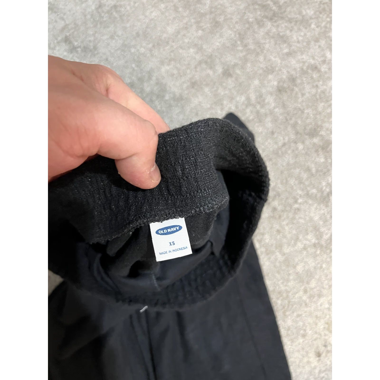 Old Navy Old Navy So Comfy Black wide leg sweatpants Womens XS Size 26" / US 2 / IT 38 - 5 Thumbnail