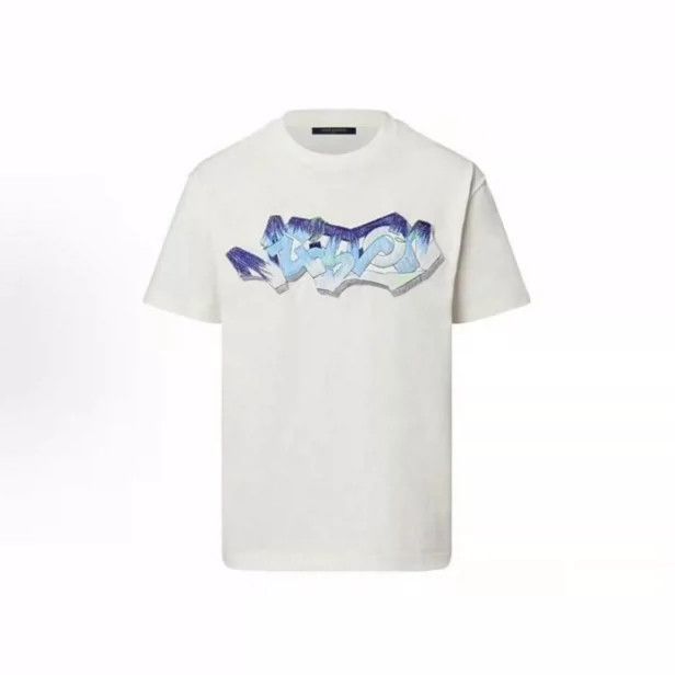 Louis Vuitton louis vuitton Graffiti monogram embroidered logo short sle Size US XL / EU 56 / 4 - 1 Thumbnail