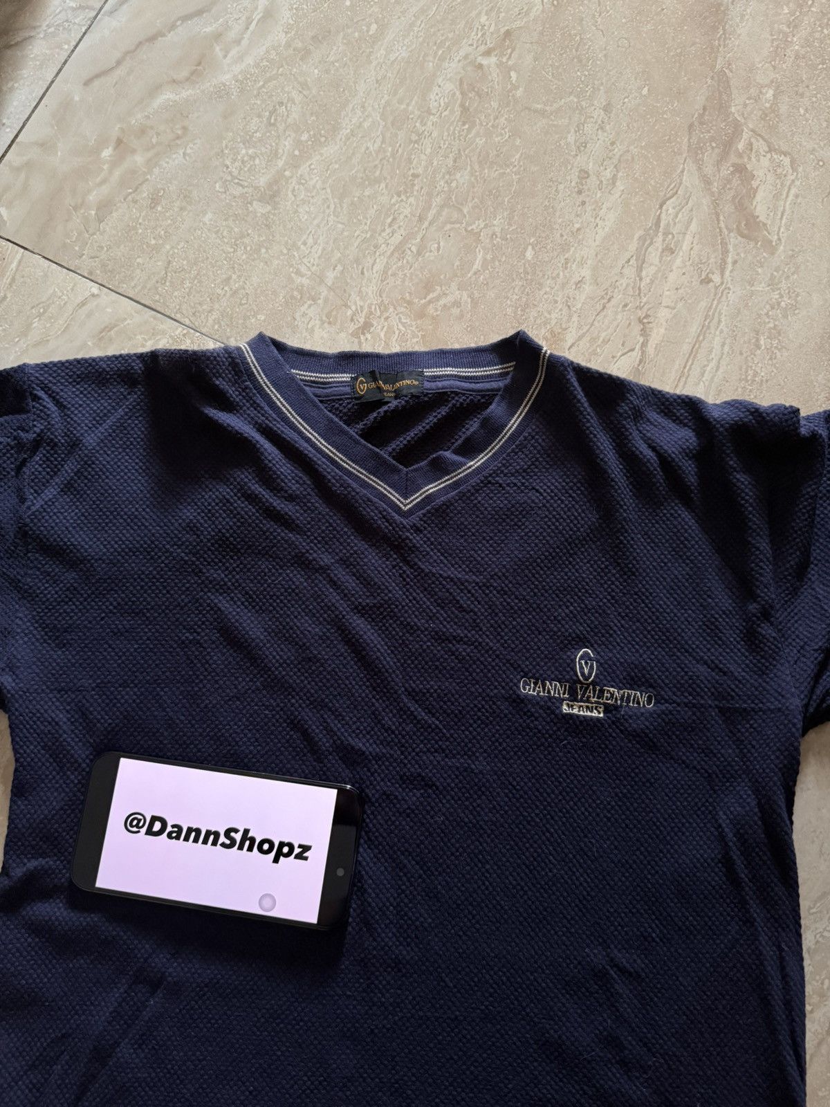 Gianni Valentino Gianni Valentino V-Neck Shirt Size US M / EU 48-50 / 2 - 1 Thumbnail