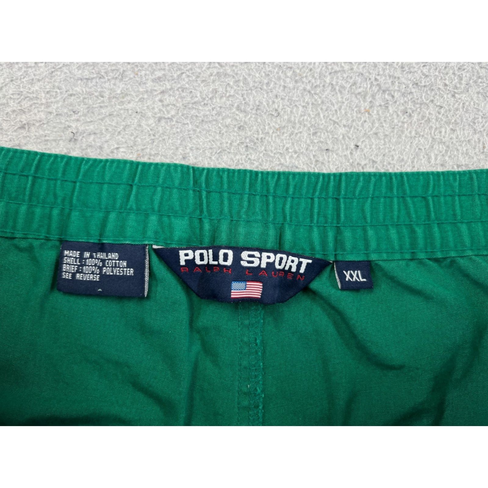 Vintage VINTAGE Polo Sport Shorts Womens 2XL Bermuda 38" Green 100% Cotton Golf Activewear Mens? Size 40" / US 18 - 3 Thumbnail